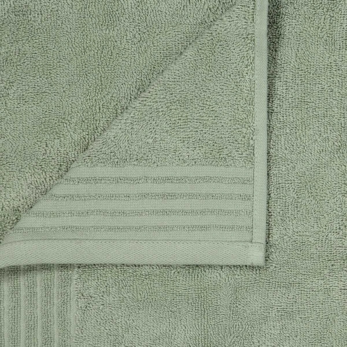 2 Edan Cotton Hand Towel - Moss, 2 of 6