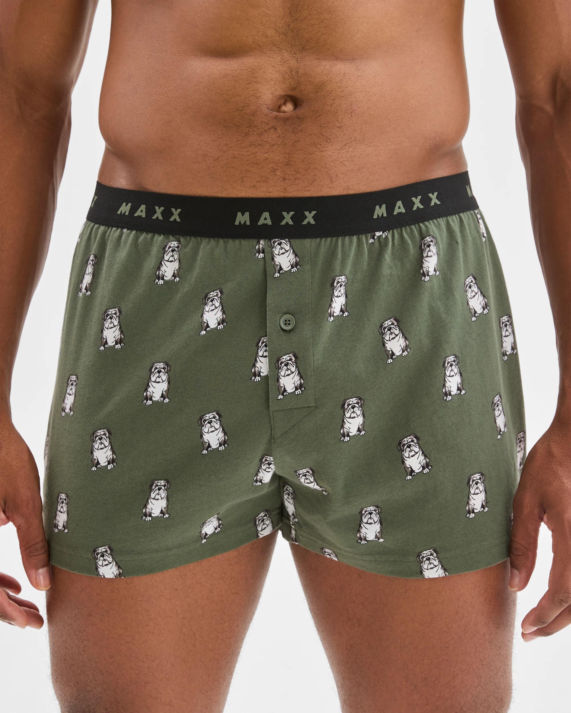 4 Maxx Australian Cotton 3 Pack Knit Boxers DOG, 4 of 4
