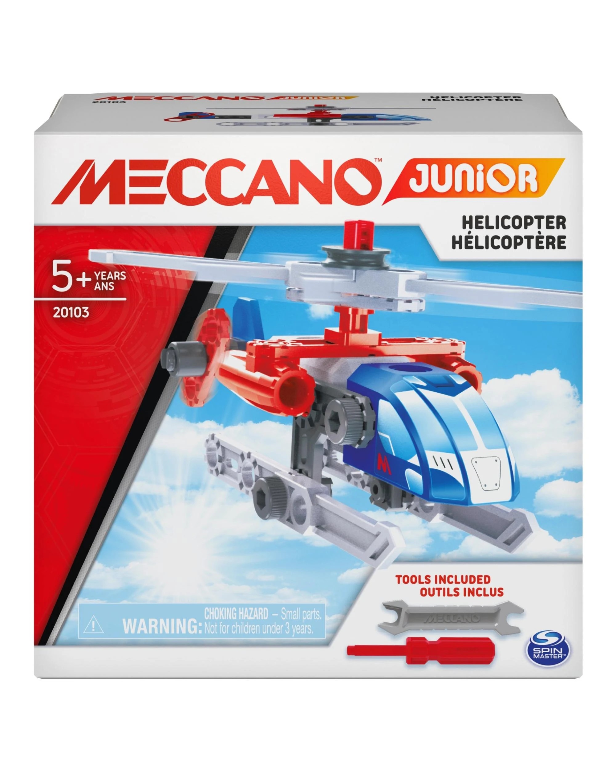1 Meccano Junior Helicopter Building Kit, 1 of 6