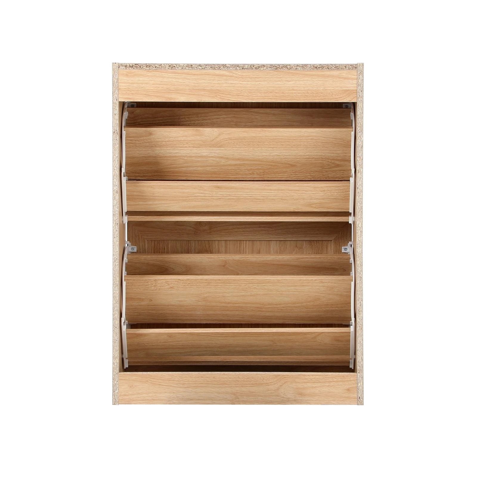 9 Oikiture Shoe Cabinet Storage 2 Doors Shoes Rack Organiser Rattan Shelf 30 Pairs
 - Natural, 9 of 10