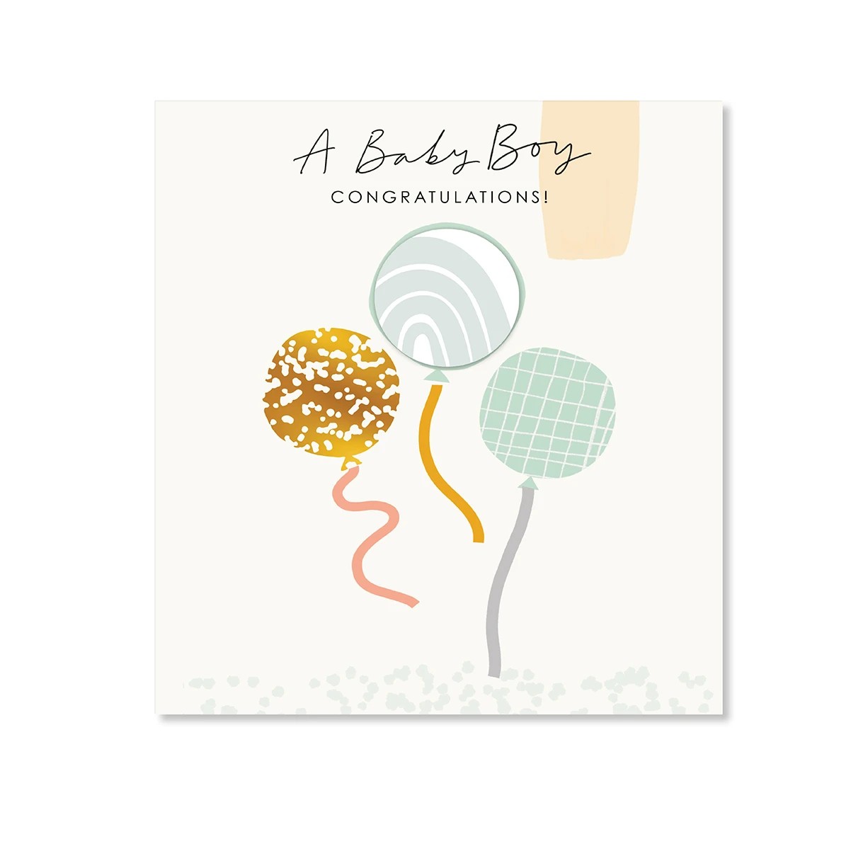 3 Hallmark New Baby Card - A Baby Boy, 3 of 3