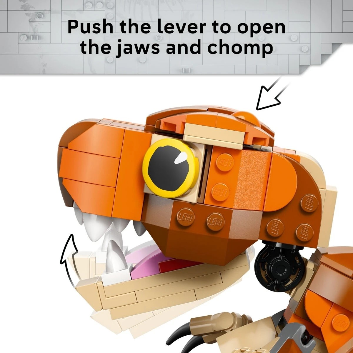 5 LEGO Jurassic World Little Eatie: T. rex 76967, 5 of 9