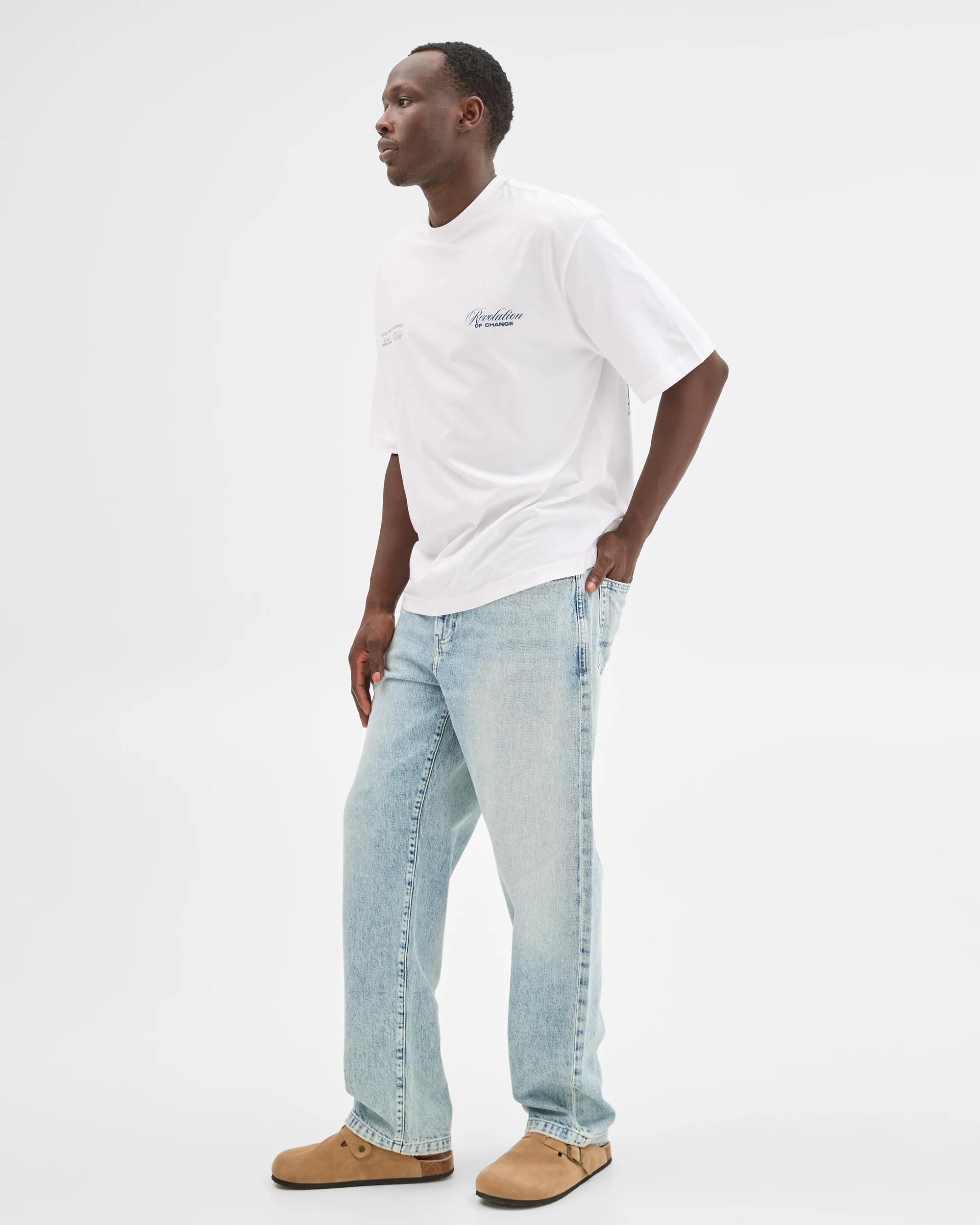 3 Commons Loose Fit Denim Jeans LIGHT INDIGO TINT, 3 of 6