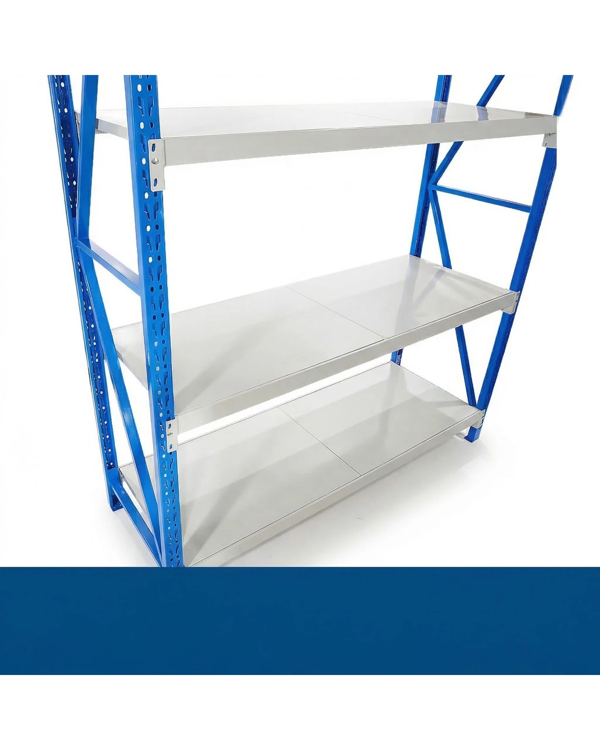 5 Centurion Standard 4 Bay 8M Wide Heavy Duty Shelving 400 kg, 5 of 7