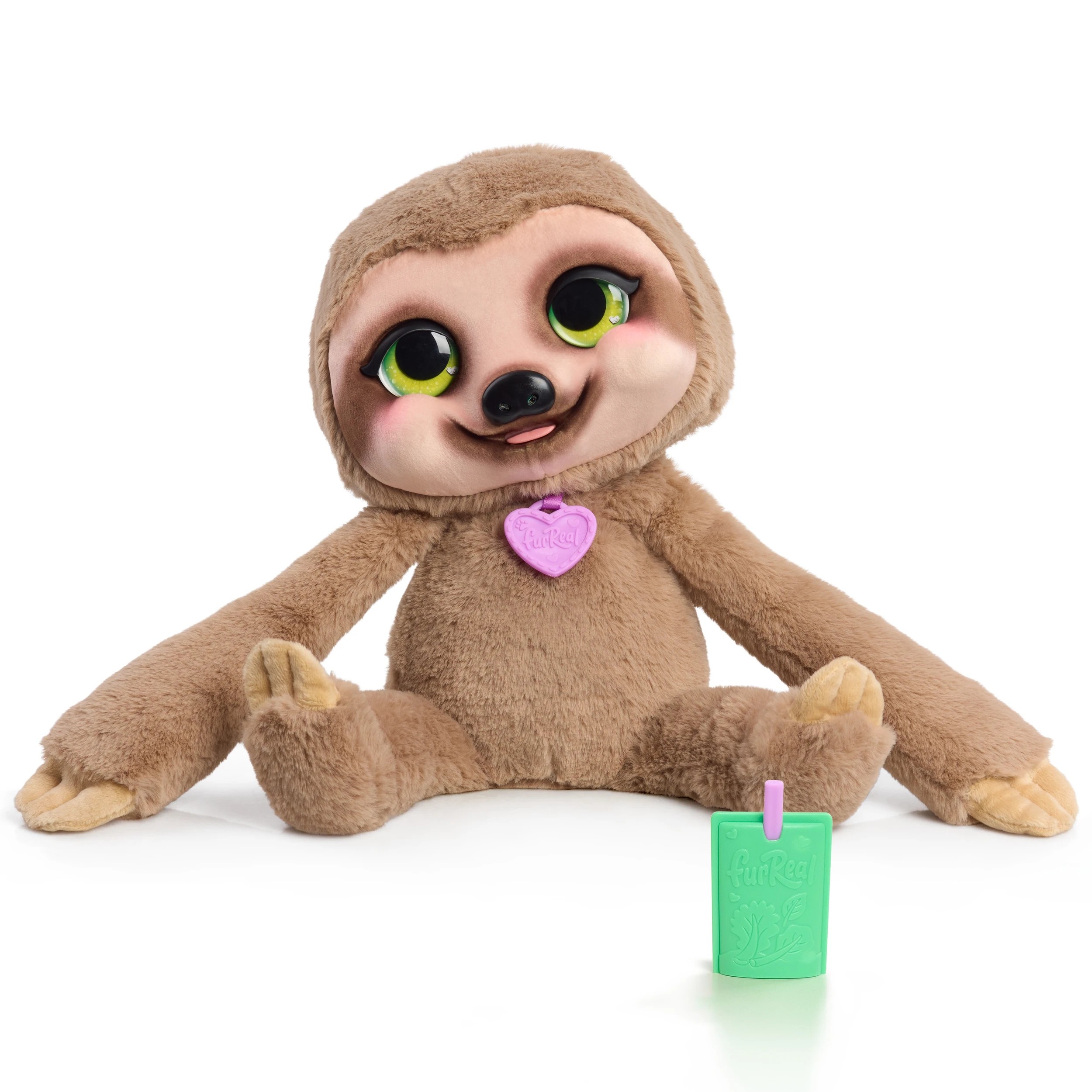 7 furReal Snuggles the Smiling Sloth Plush Toy, 7 of 7