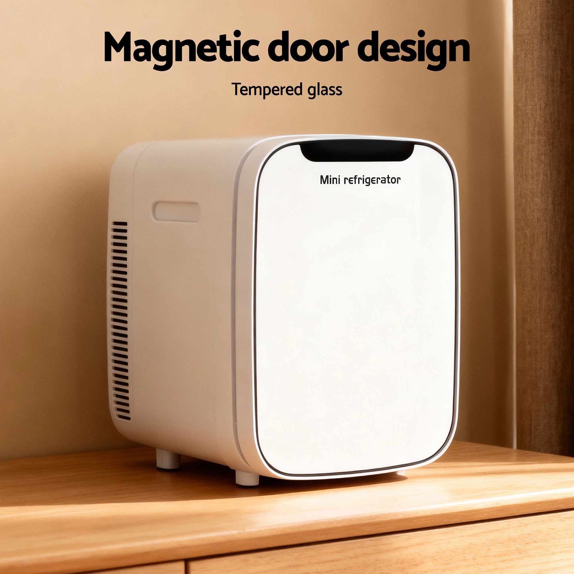 7 Glacio Mini Fridge Portable  Electric Cooler Warmer Car Office 12V 220V - White, 7 of 8