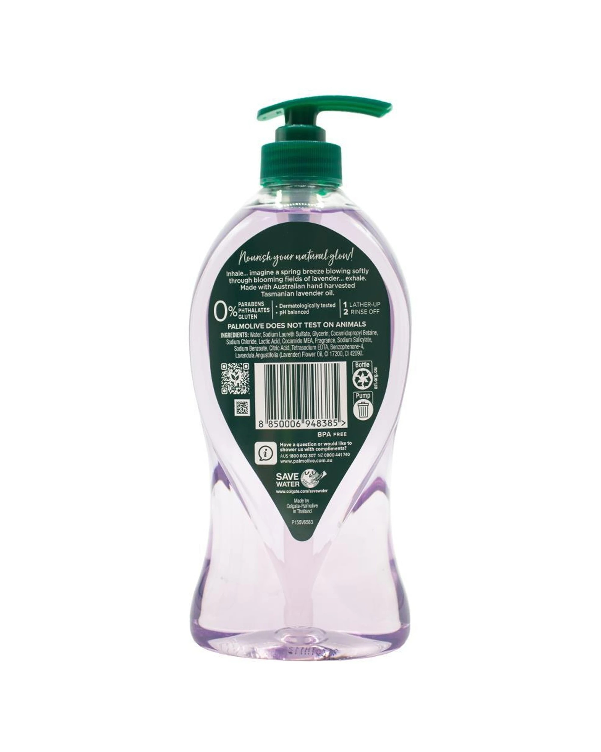 3 Palmolive Luminous Oils 8PK Body Wash 750ml Tasmanian Sweet Almond - Purple, 3 of 3
