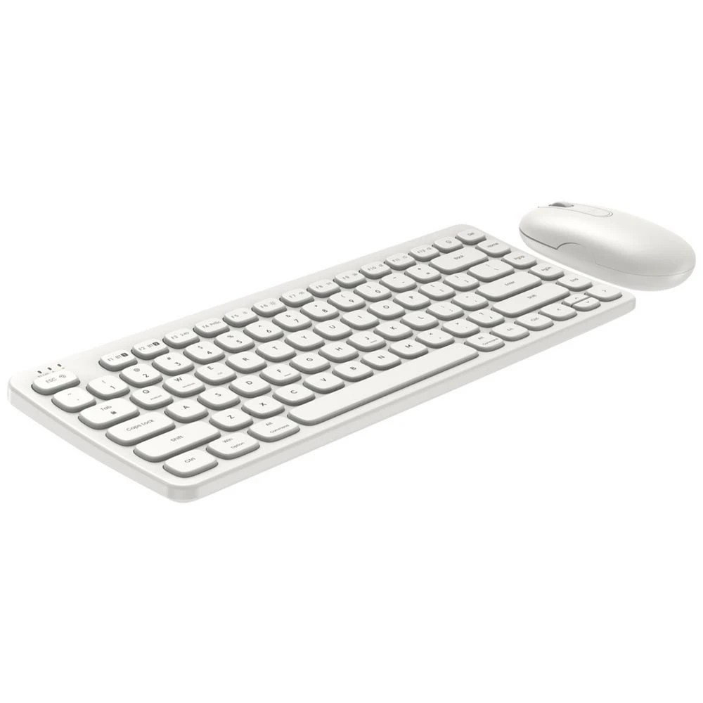 5 Qudo Curve Compact Keyboard & Mouse Combo White, 5 of 7
