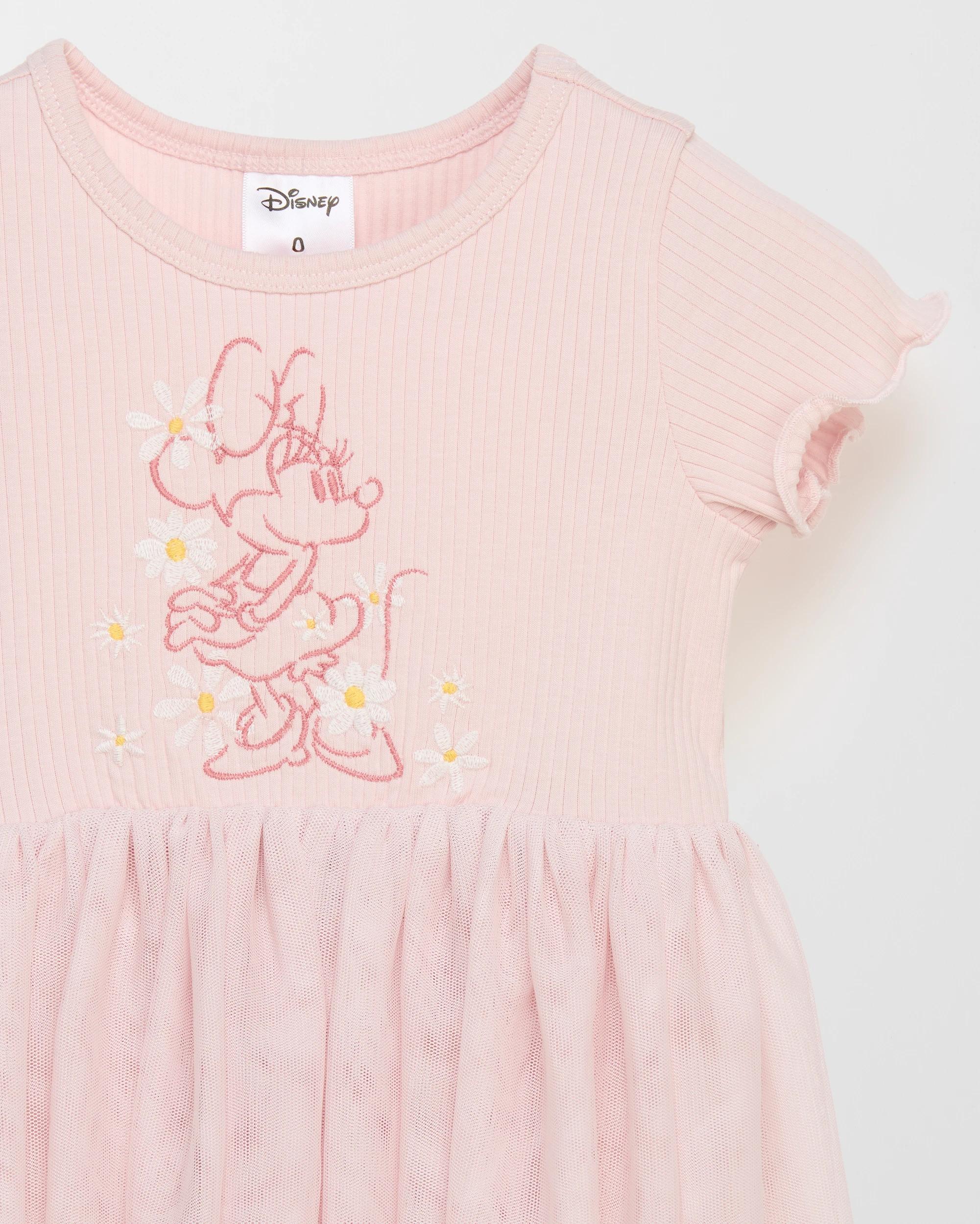 2 Disney Minnie Mouse Baby Rib Tutu Bodysuit Dress MINNIE MOUSE, 2 of 2