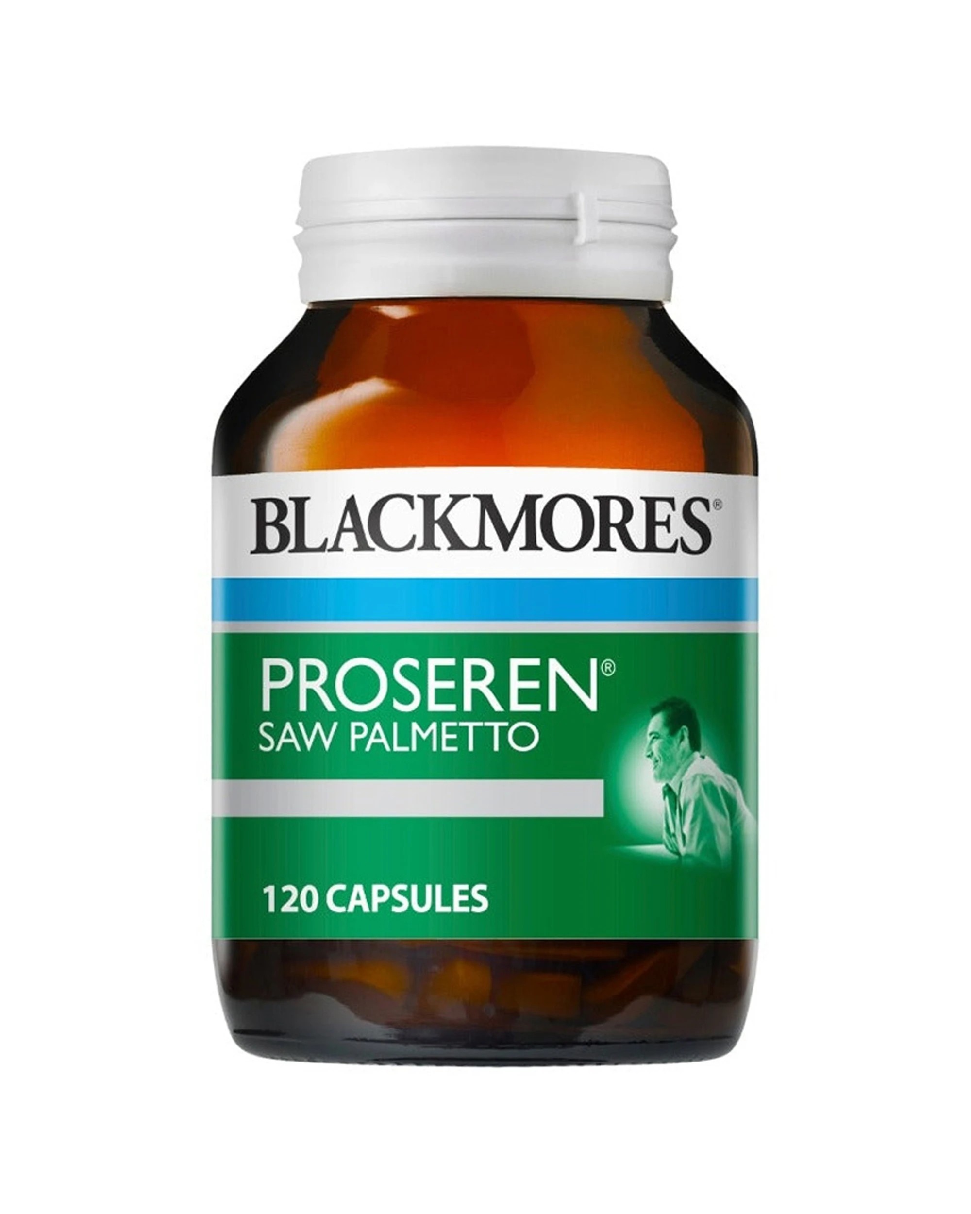 1 Blackmores 120pc Proseren Saw Palmetto Capsules Men's Prostate Support Supplement, 1 of 1
