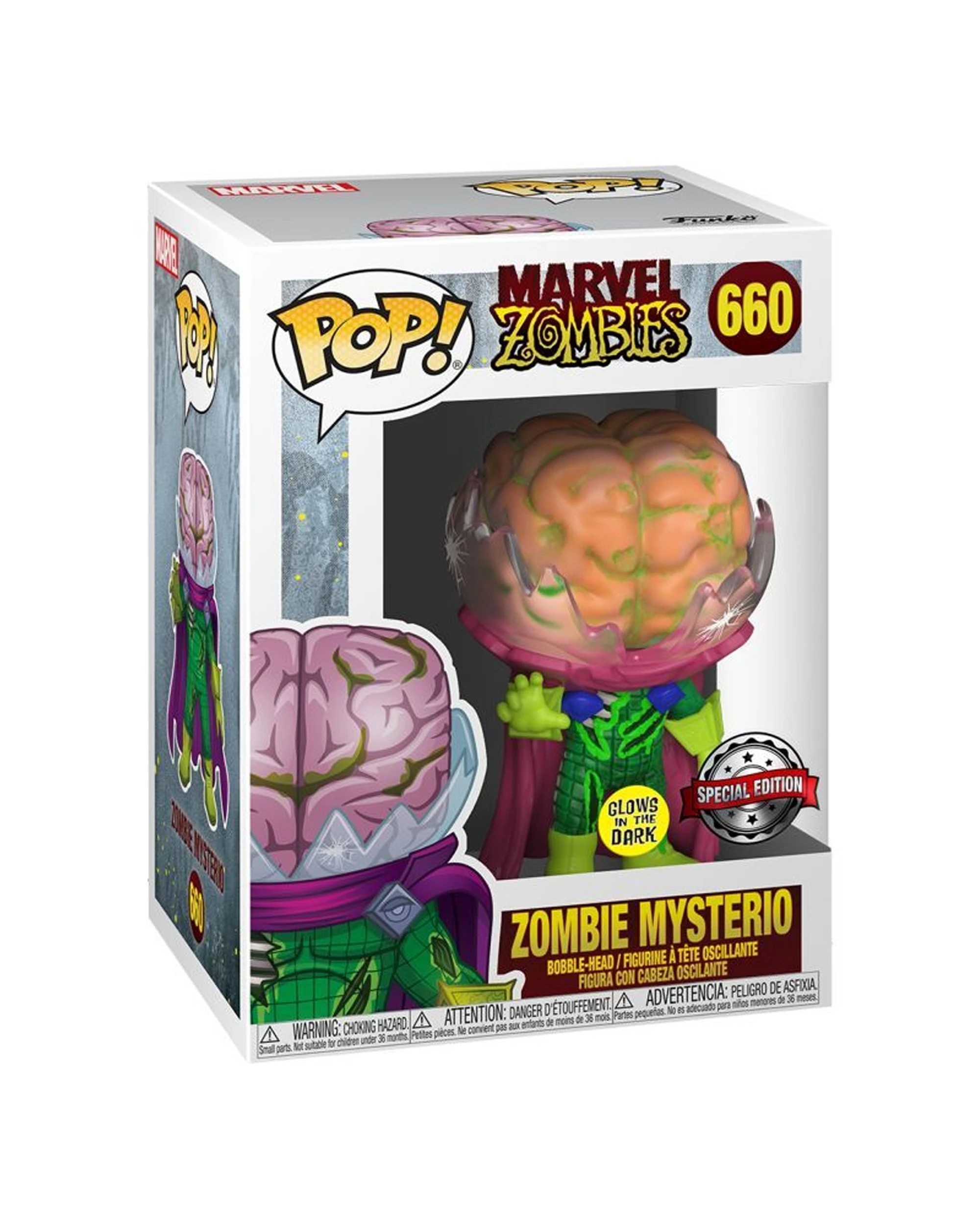 2 Pop Vinyl Figurine Marvel Zombies Vinyl Action Figure 10cm Collectible - Multi, 2 of 3