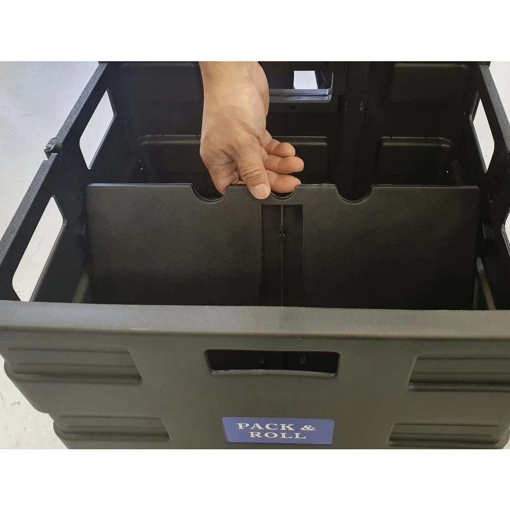 6 Pack & Roll 35kg Trolley Cart Black, 6 of 10