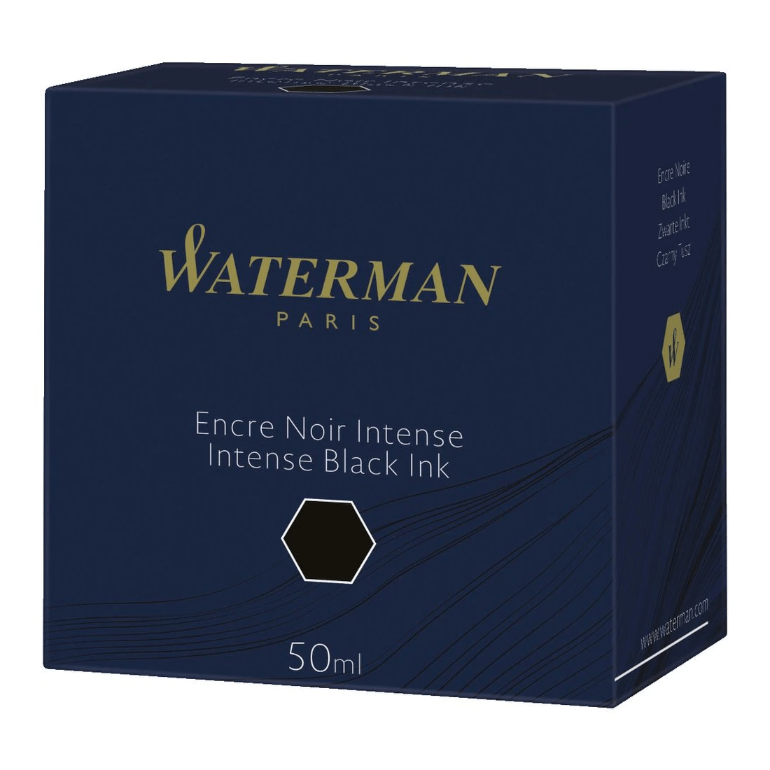 4 Waterman Bottled Ink Intense Black 50 mL, 4 of 4