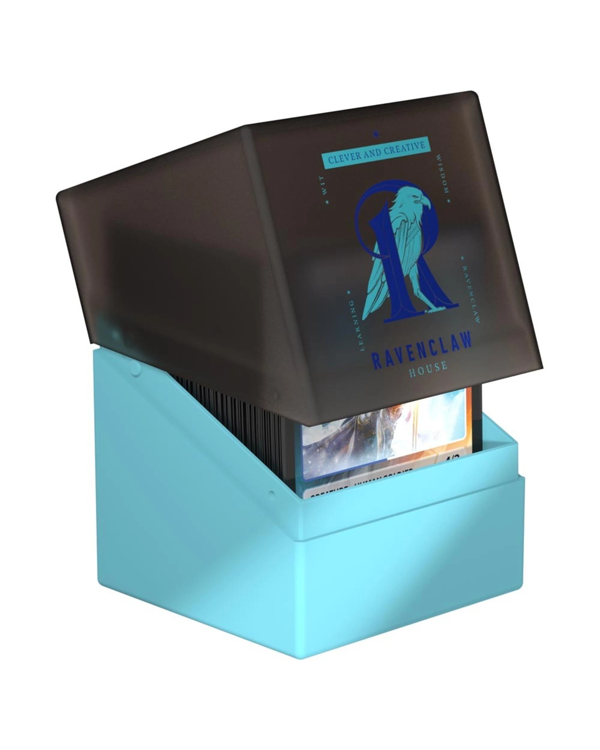 3 Ultimate Guard - Harry Potter "4 Houses" Boulder 100+ Deck Box - Ravenclaw, 3 of 5