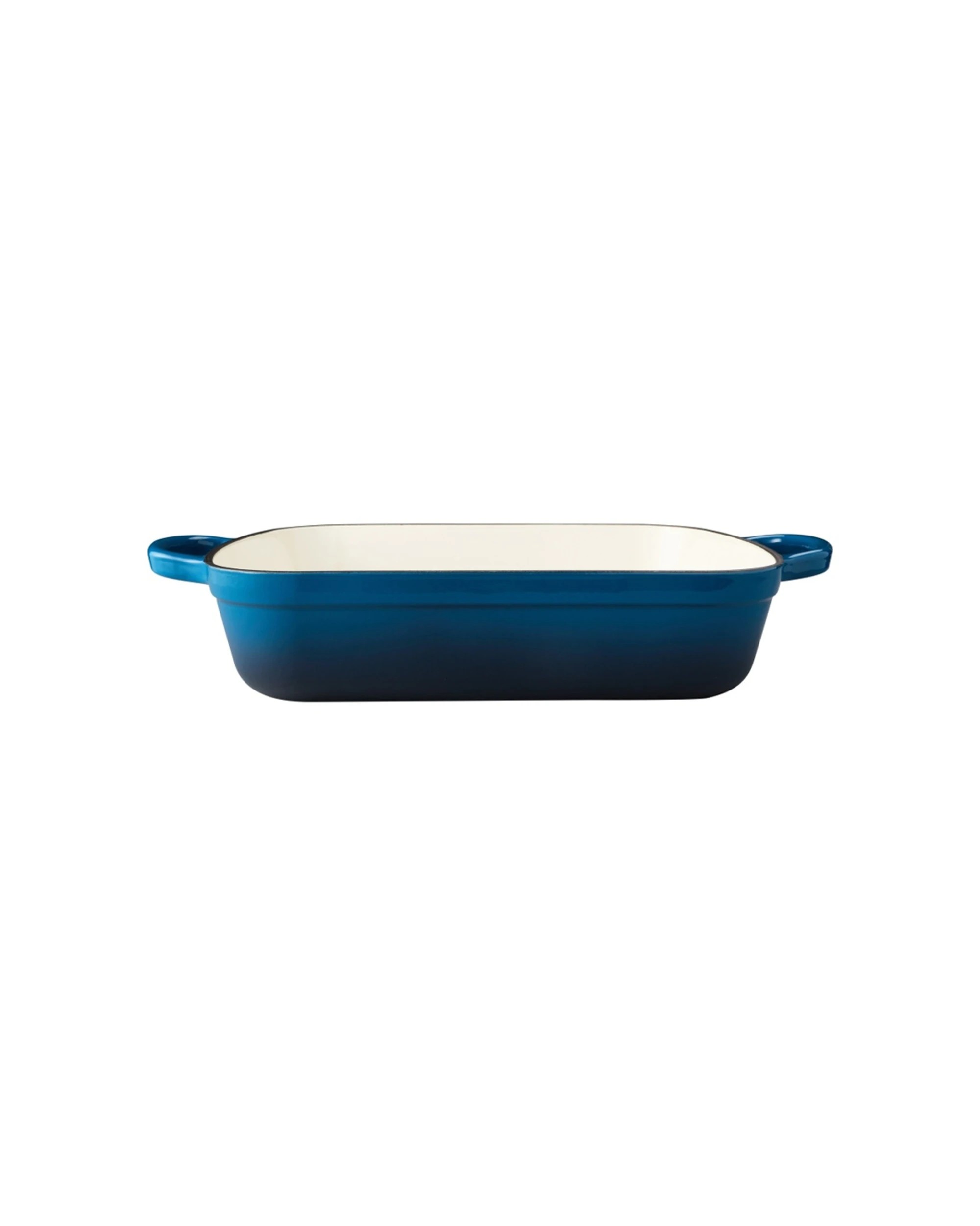3 Maxwell & Williams Cast Iron Roaster Durable Oven Bakeware 33x25cm/5L Midnight - Blue, 3 of 6