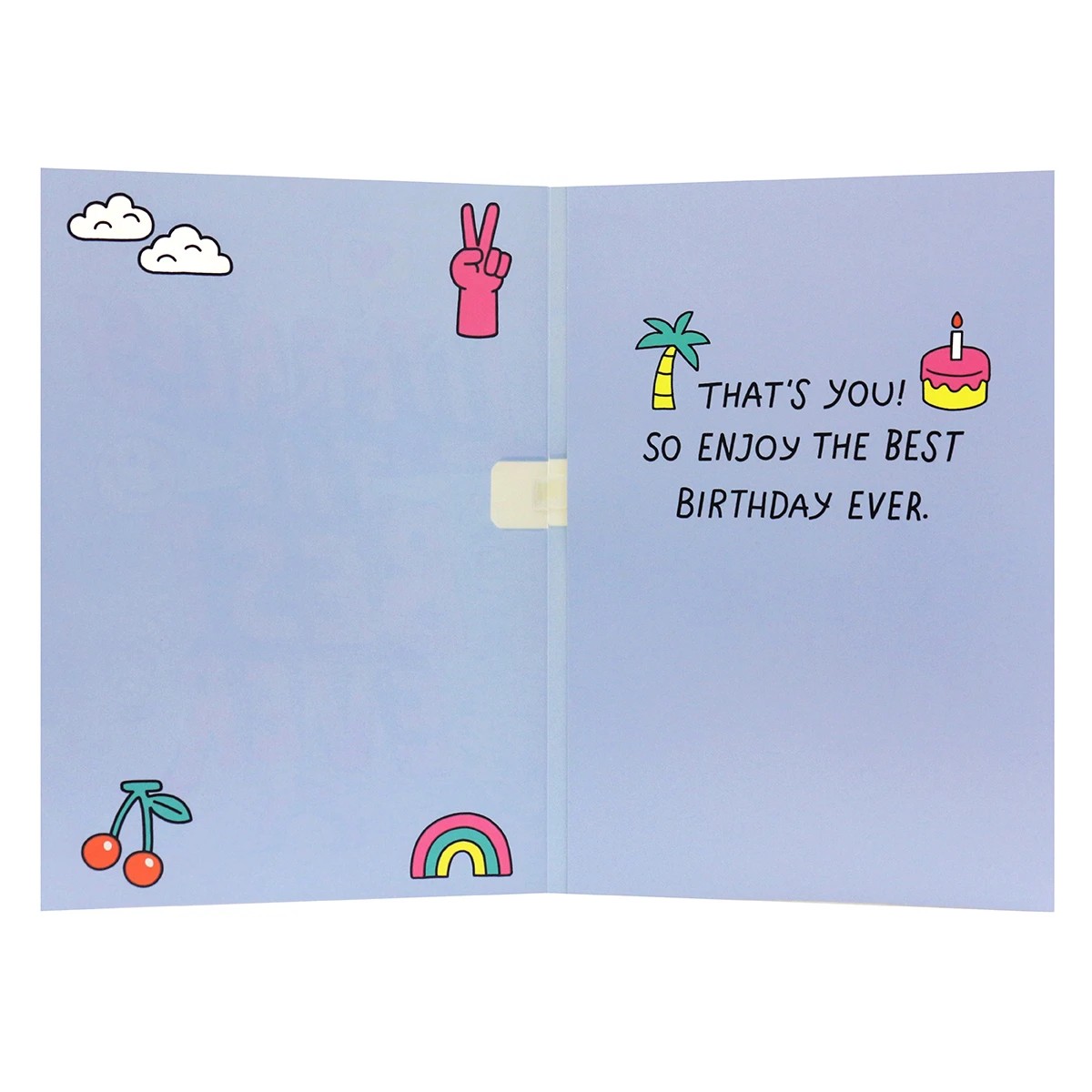 2 Hallmark Interactive Sound Birthday Card - Literally the Best Ever, 2 of 4