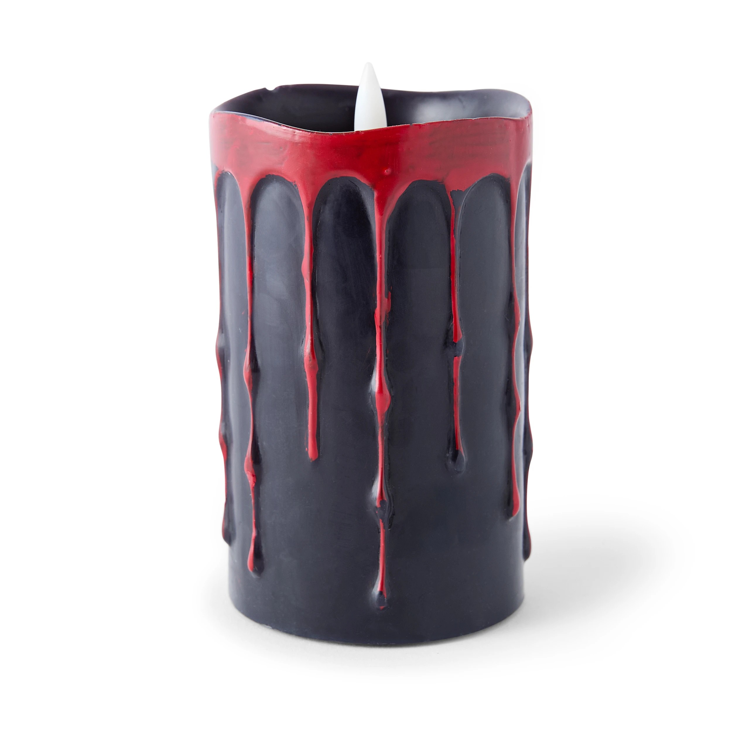 8 Halloween Dripping Wax LED Candle Set, 8 of 9