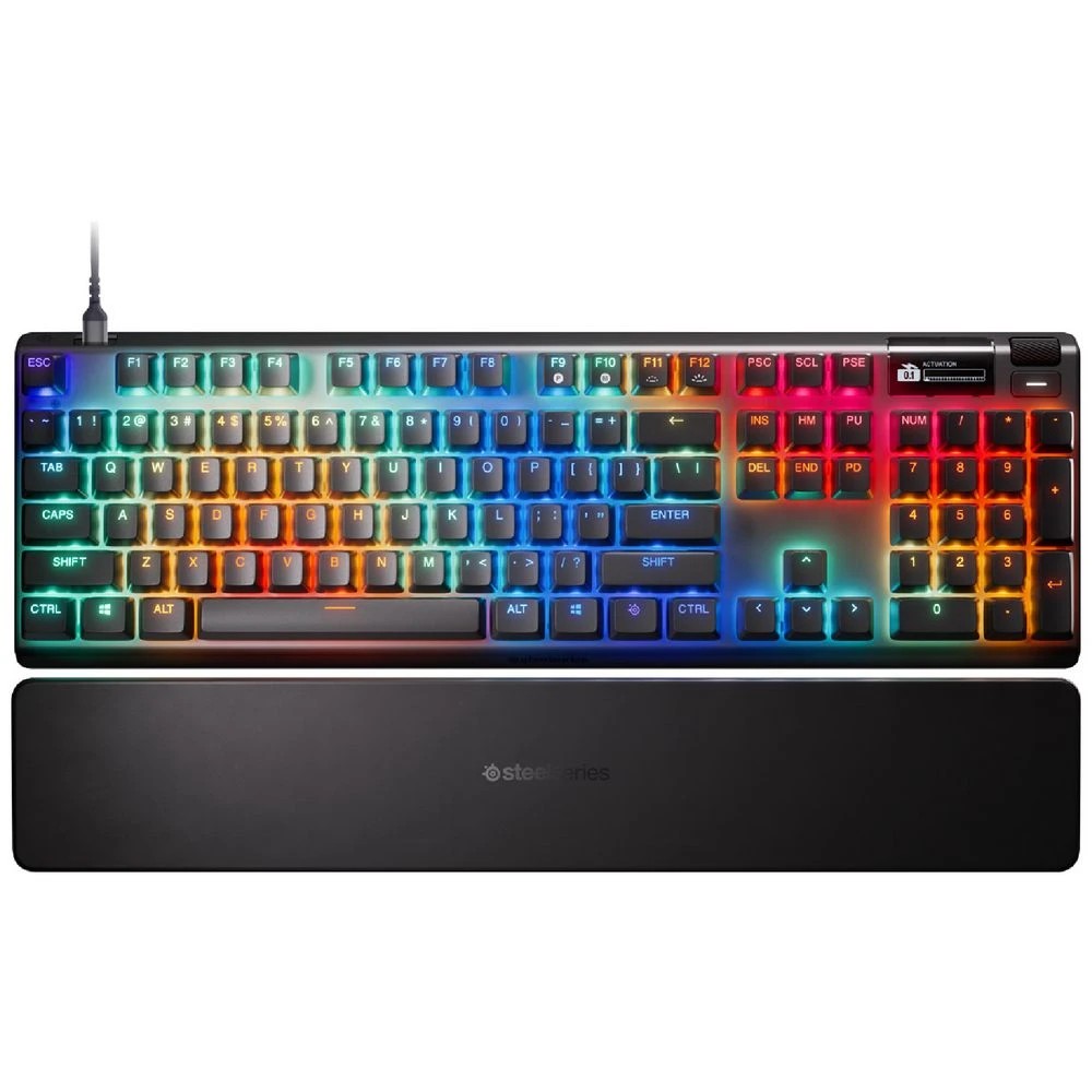 1 SteelSeries Apex Pro Gen 3 Gaming Keyboard Black, 1 of 10