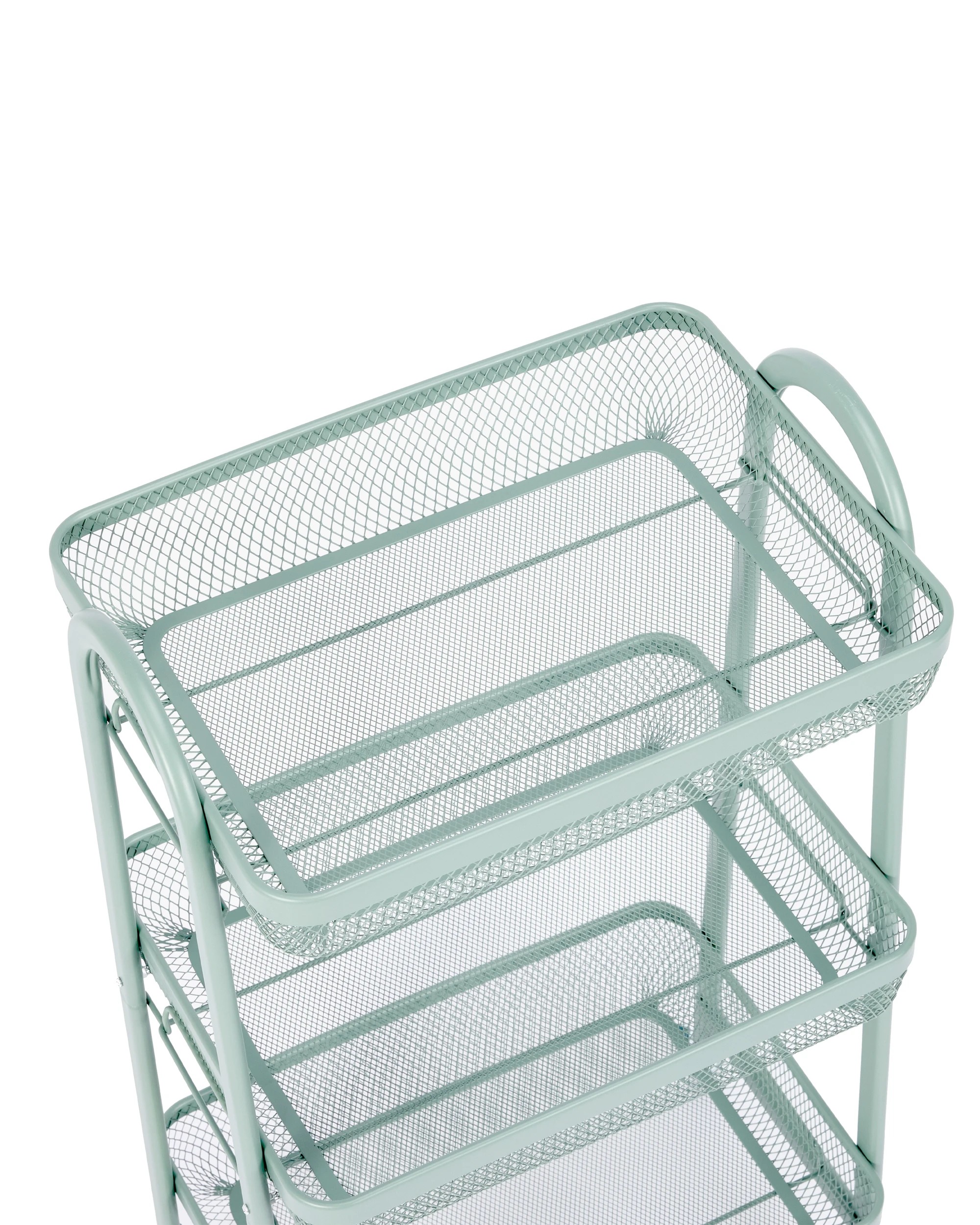 4 3 Tier Mesh Trolley, 4 of 7