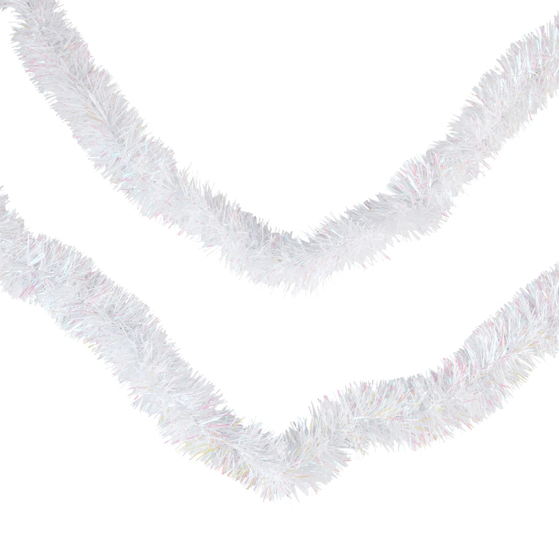 3 5m Light Up Iridescent Christmas Tinsel, 3 of 5