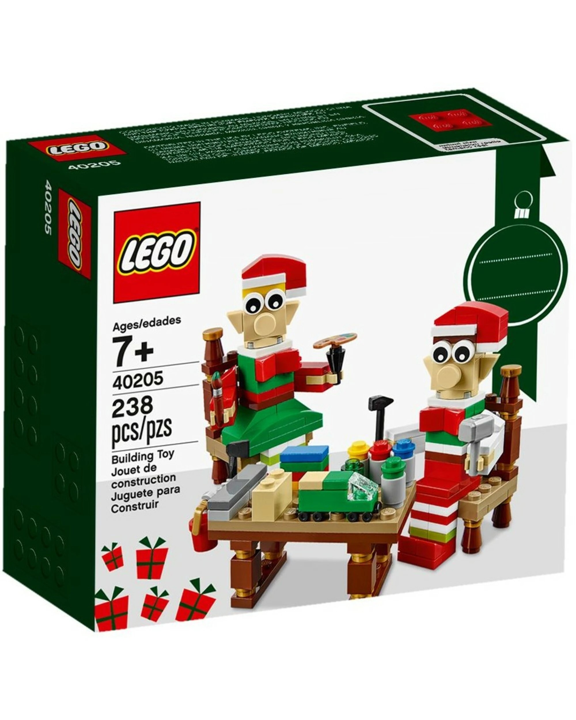 1 LEGO 40205 Little Elf Helpers Christmas Toy Building Set, 1 of 5