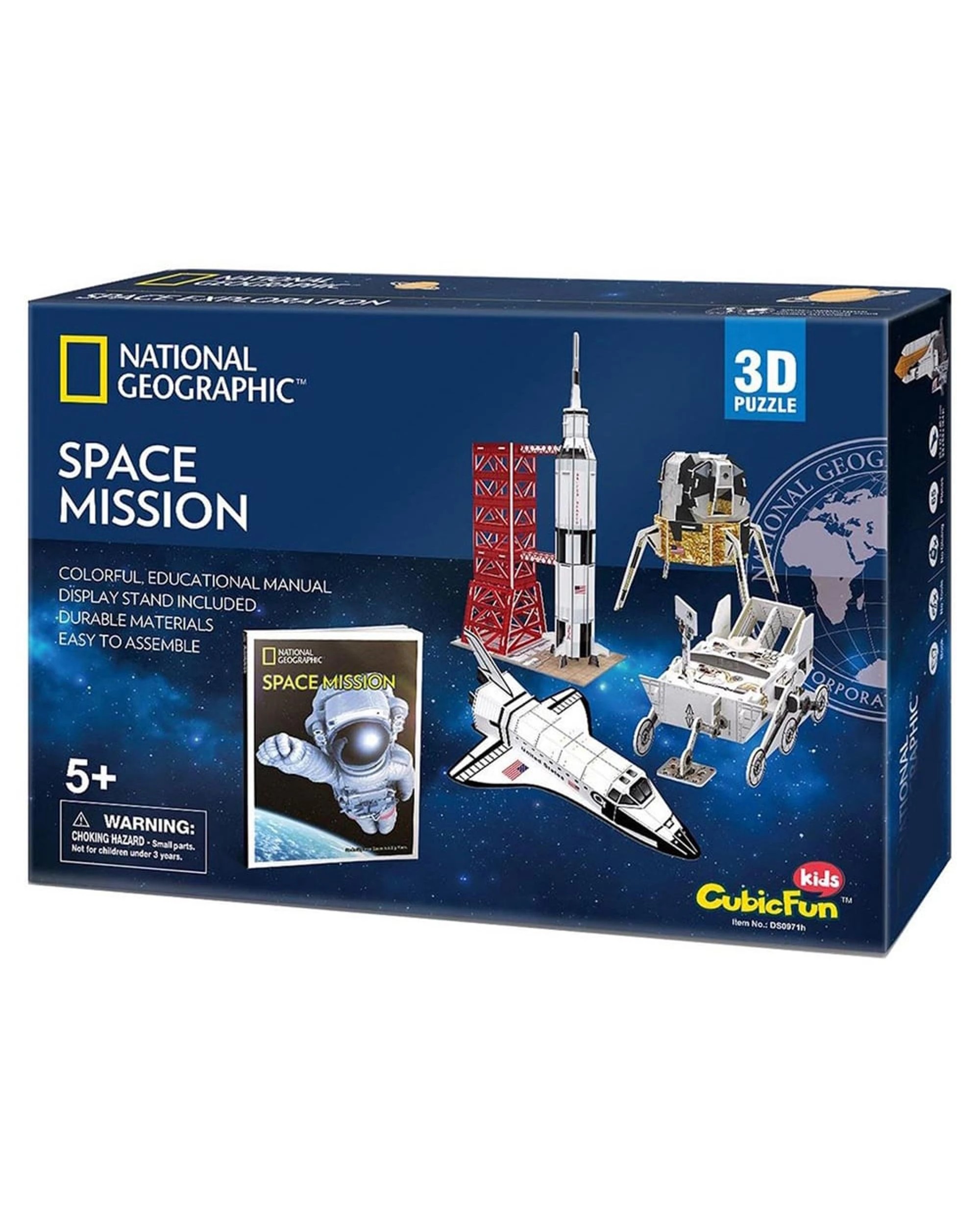 1 National Geographic Space Mission 3d Puzzle Kit, 1 of 1