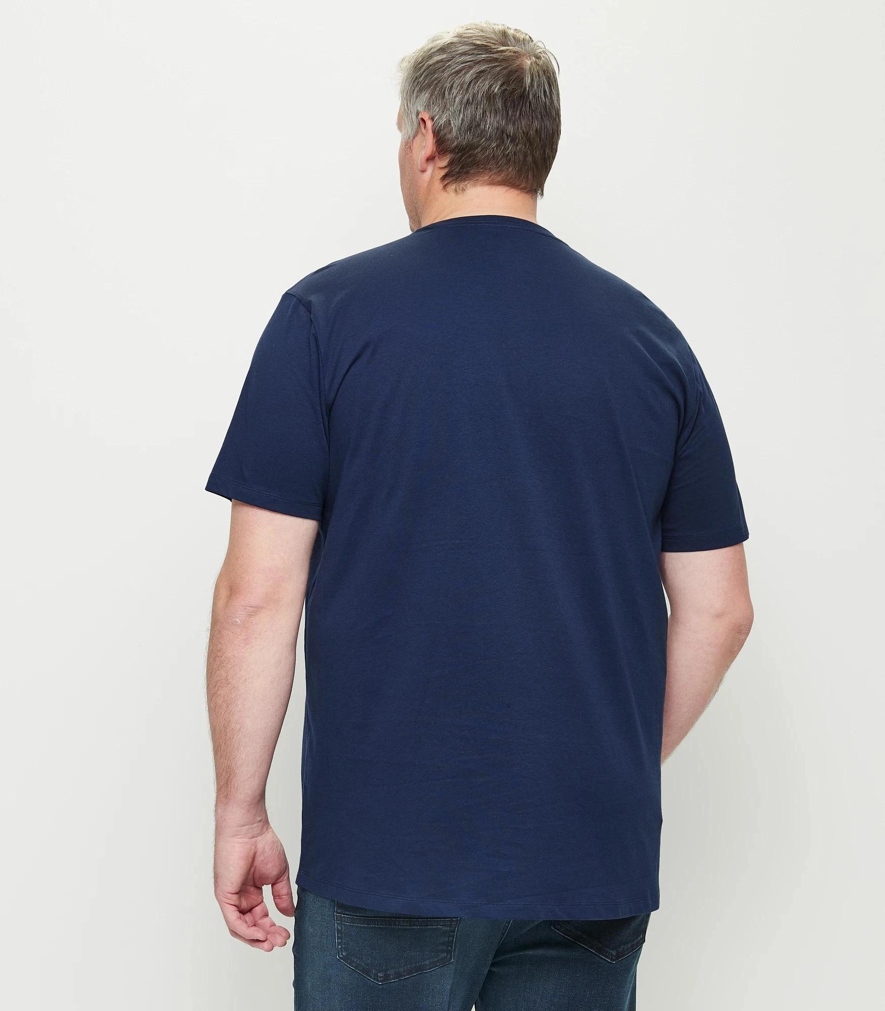 5 Target Plus Australian Cotton Crew T-Shirt NAVY, 5 of 6