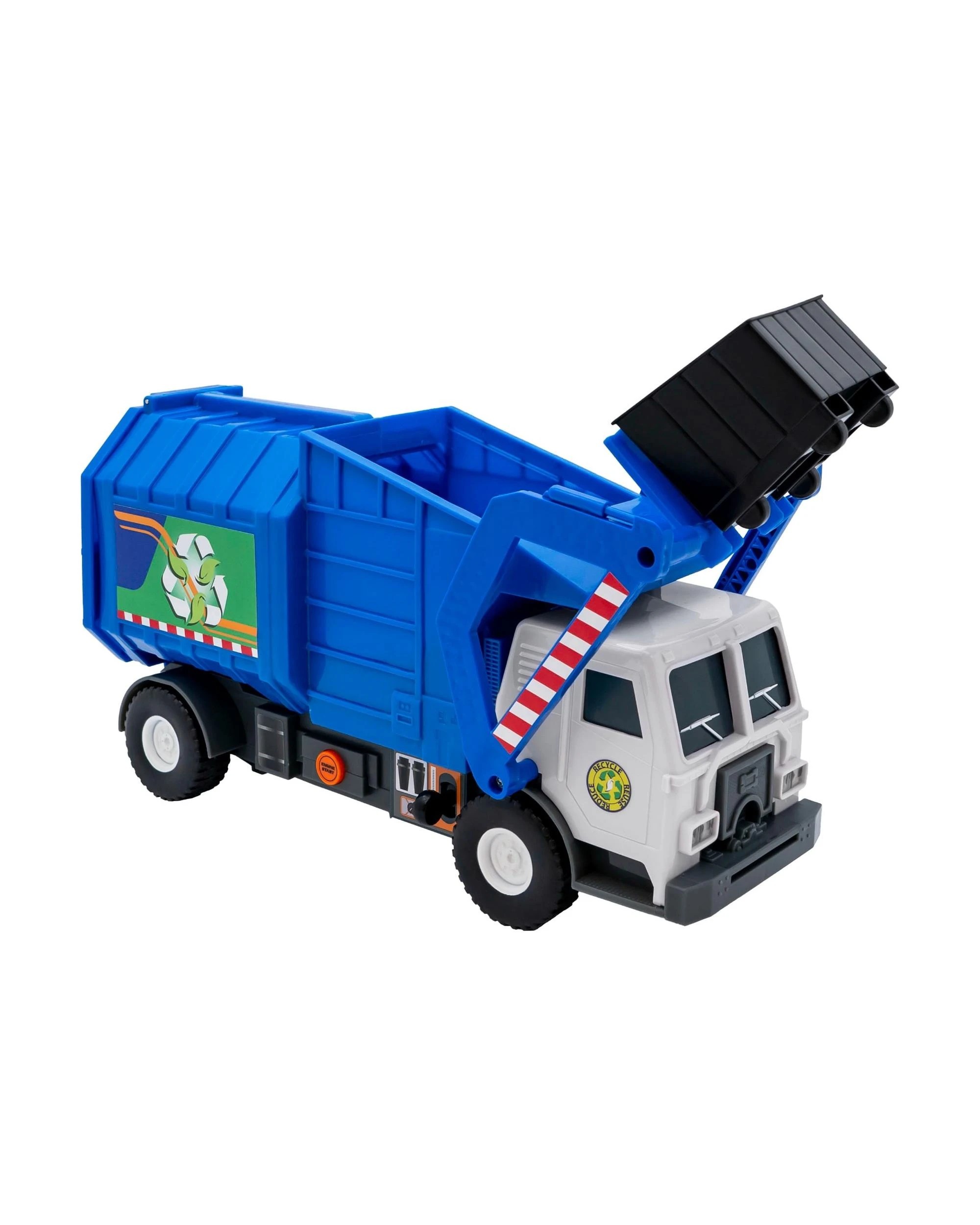 2 Mighty Fleet Action Drive Garbage Truck, 2 of 2