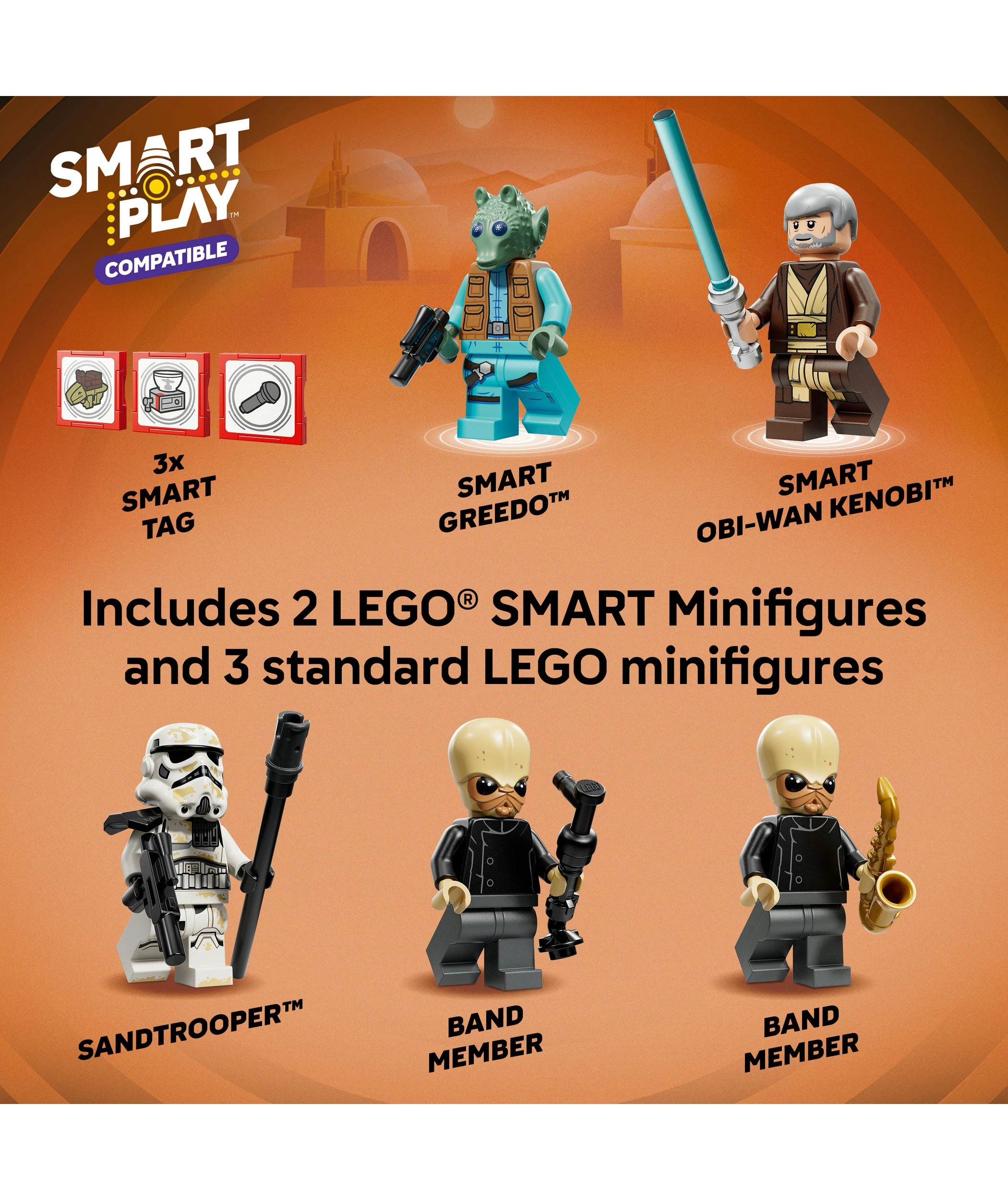 6 LEGO Star Wars SMART Play: Mos Eisley Cantina 75425, 6 of 11