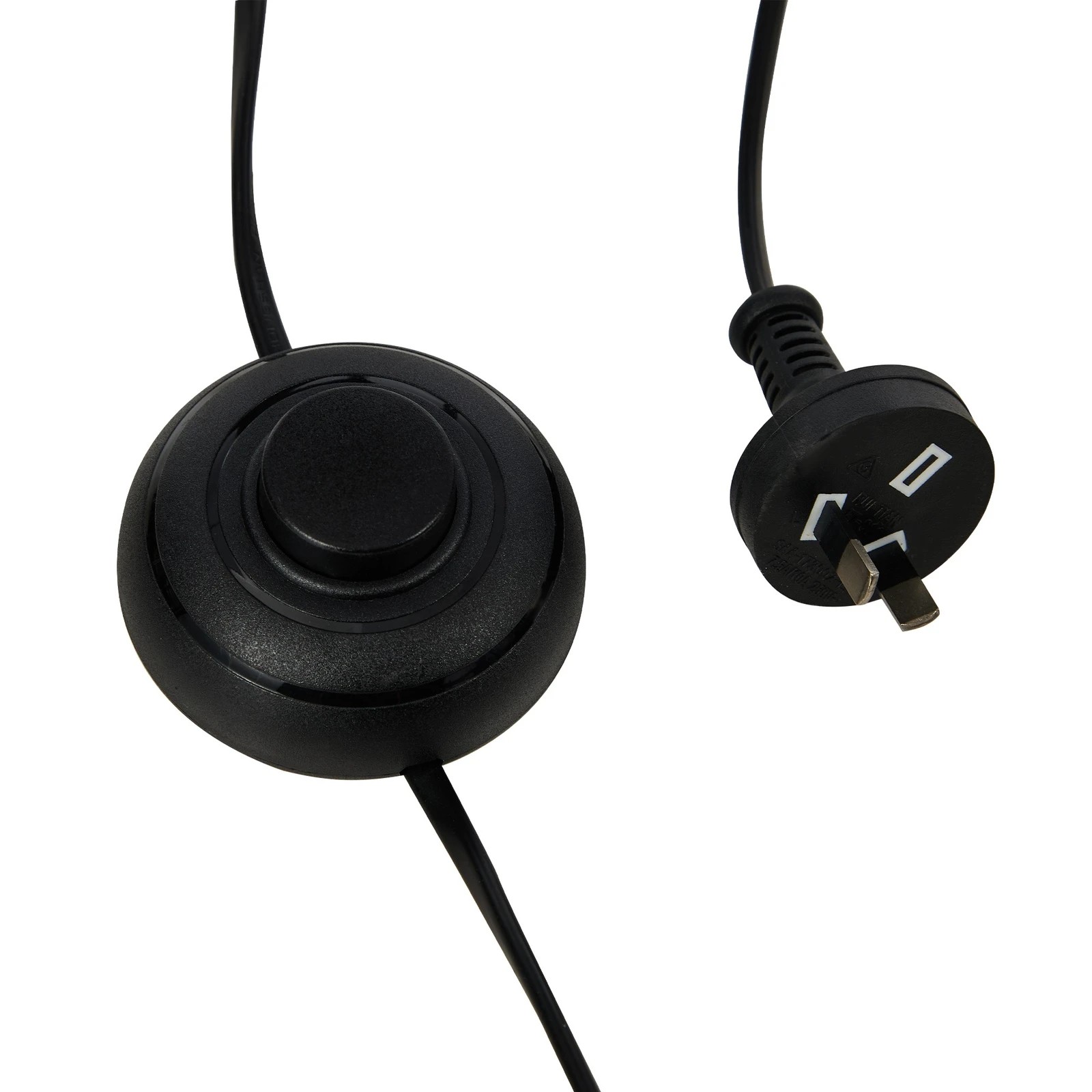 9 Oikiture Retro Floor Lamps Standing Lamp Fabric Shape Metal Frame - Black, 9 of 10