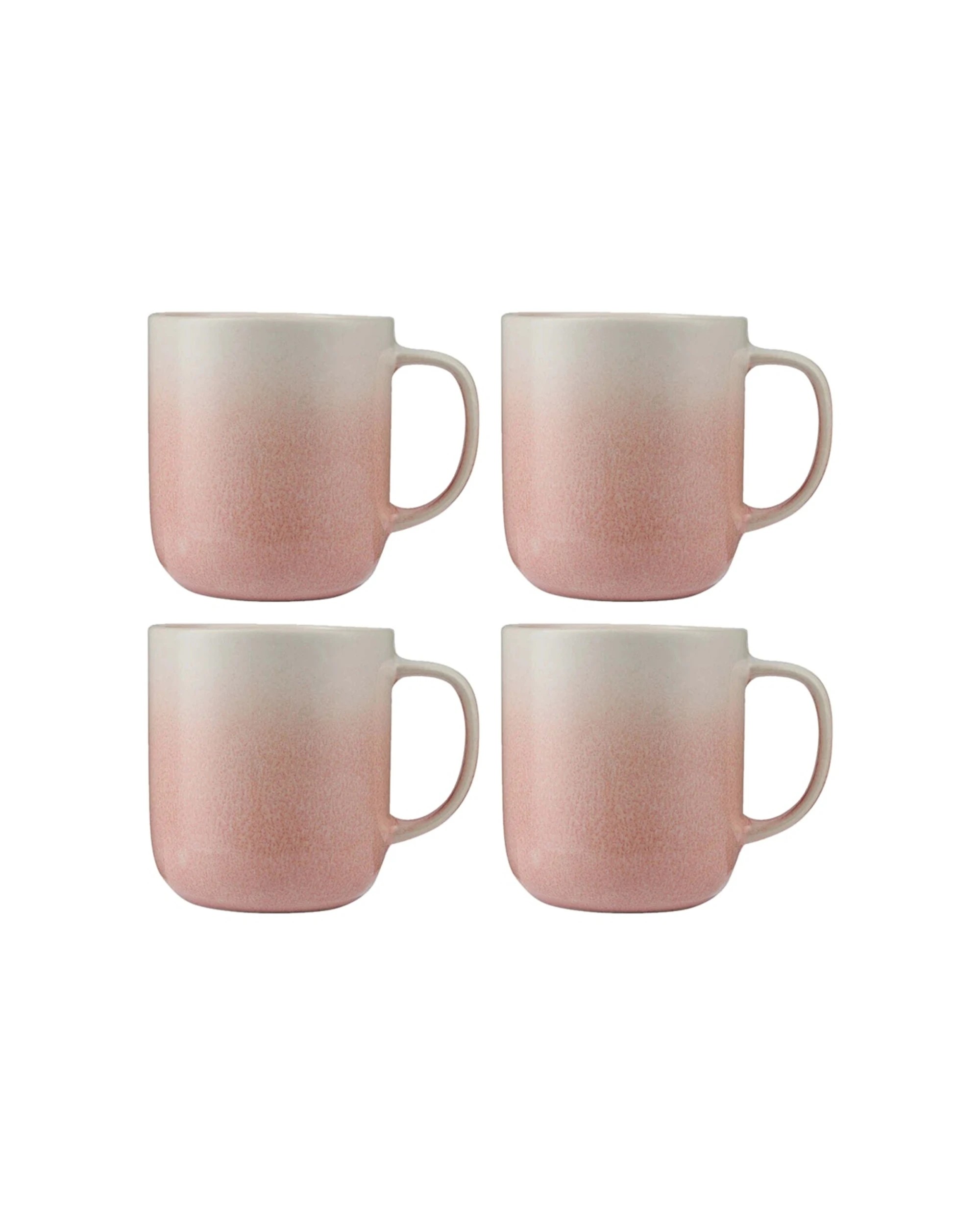 1 Maxwell & Williams 4PK The Mug Club Ombre Mug 400ml Set - Pink, 1 of 1