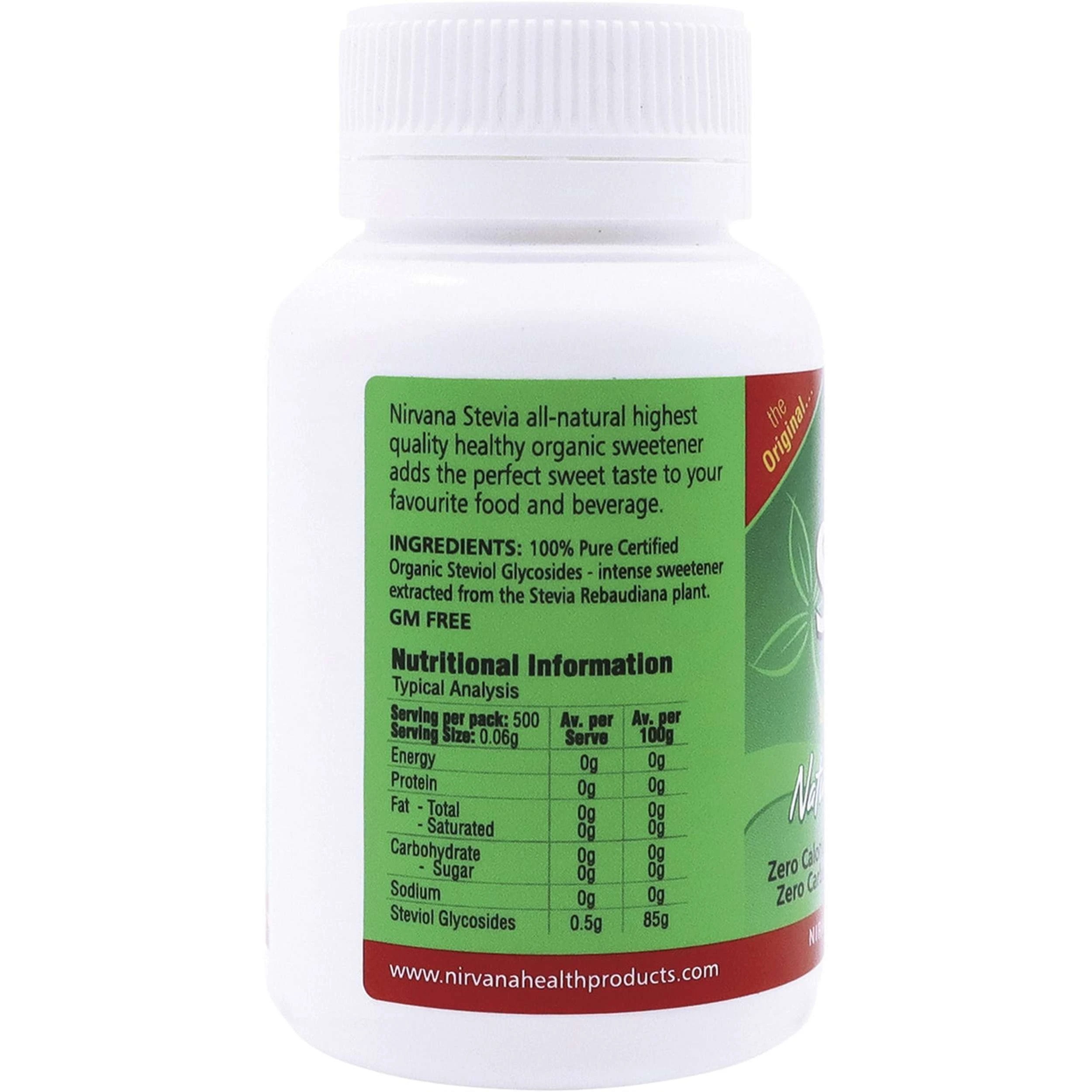 2 NIRVANA Stevia Tablets 500, 2 of 3