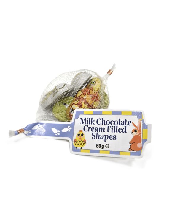 Milk Chocolate Cream Filled Shapes 60g