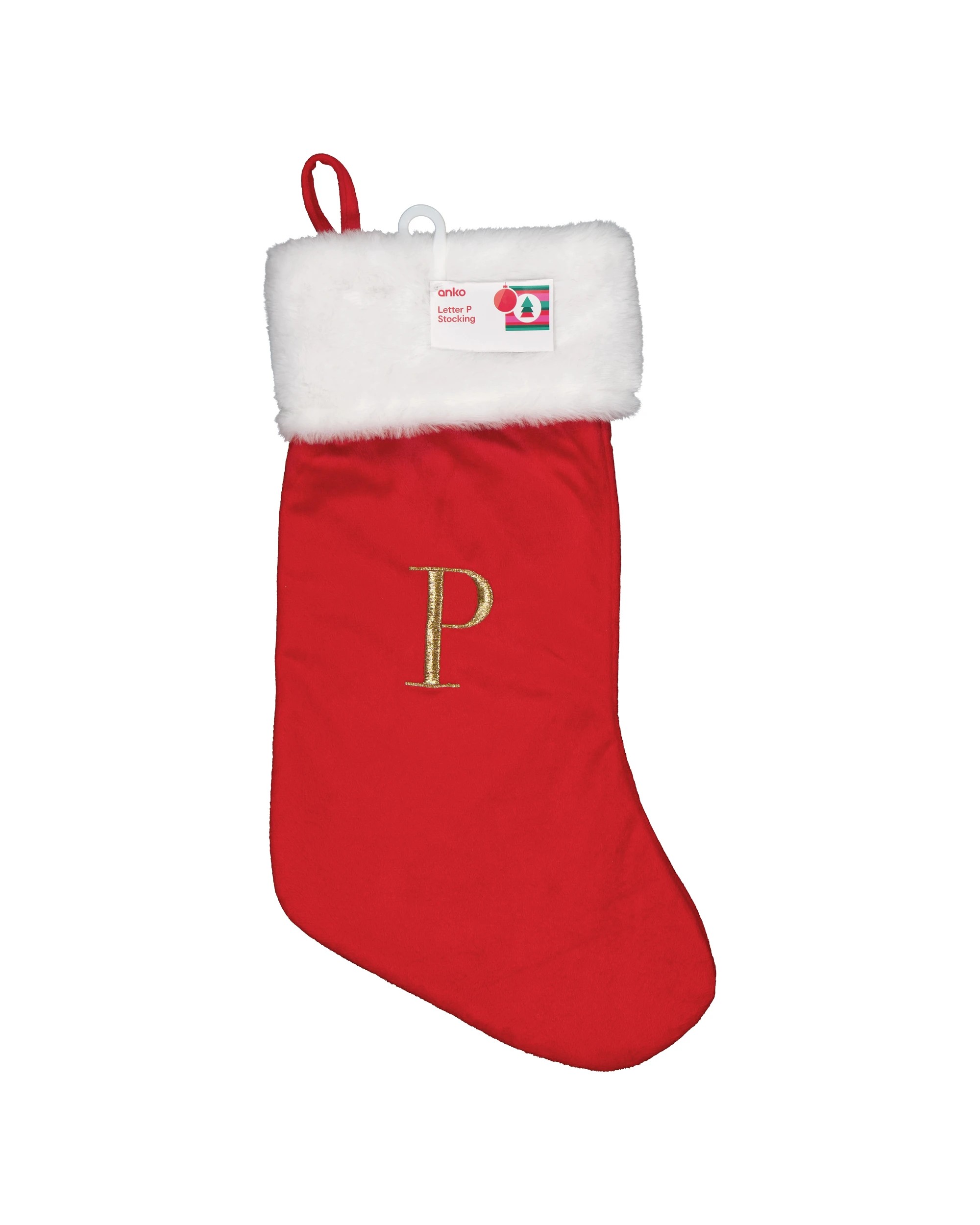 4 Letter P Stocking, 4 of 4