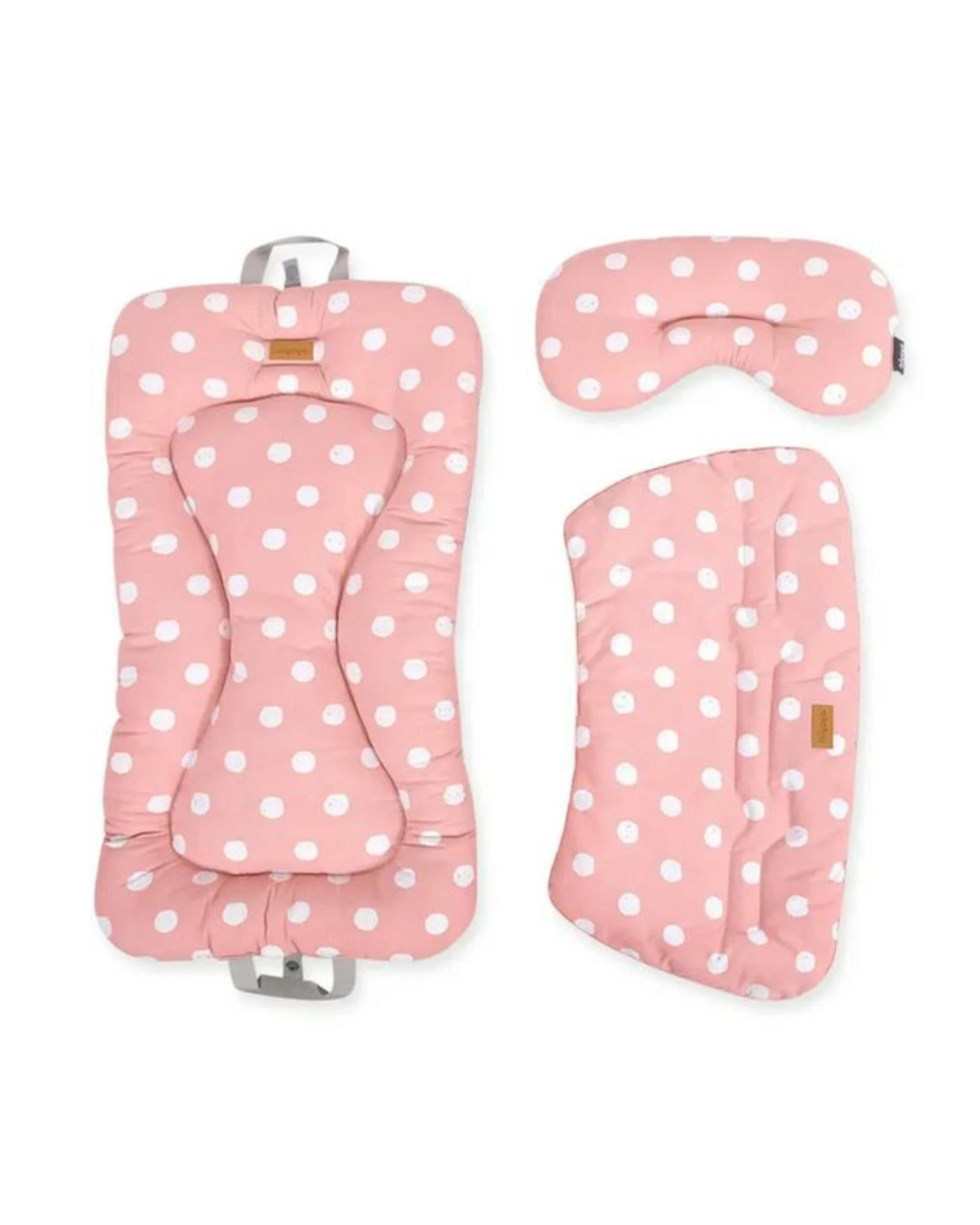 1 Ibiyaya Comfort+ Pet Stroller Add-On Accessory Kit Large - Blush Pink, 1 of 1