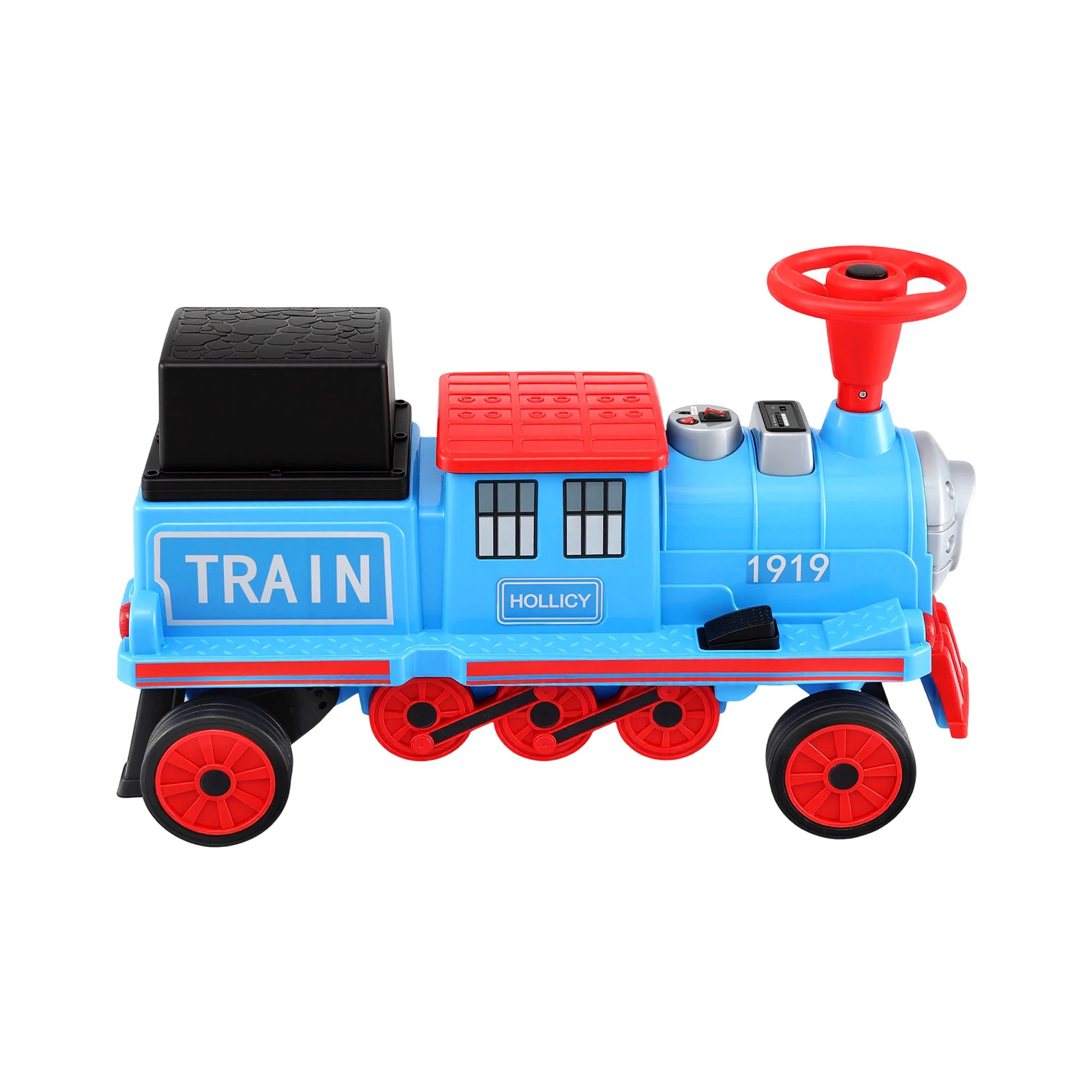 Rigo Kids Ride on Car Train 12V Electric Toy 2-Seater Storage 87cm ...