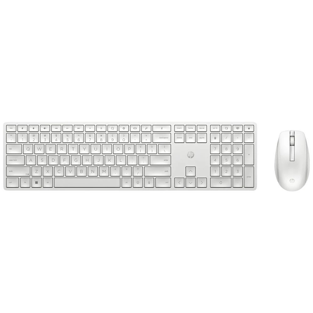 1 HP 650 Wireless Keyboard and Mouse Combo White, 1 of 10