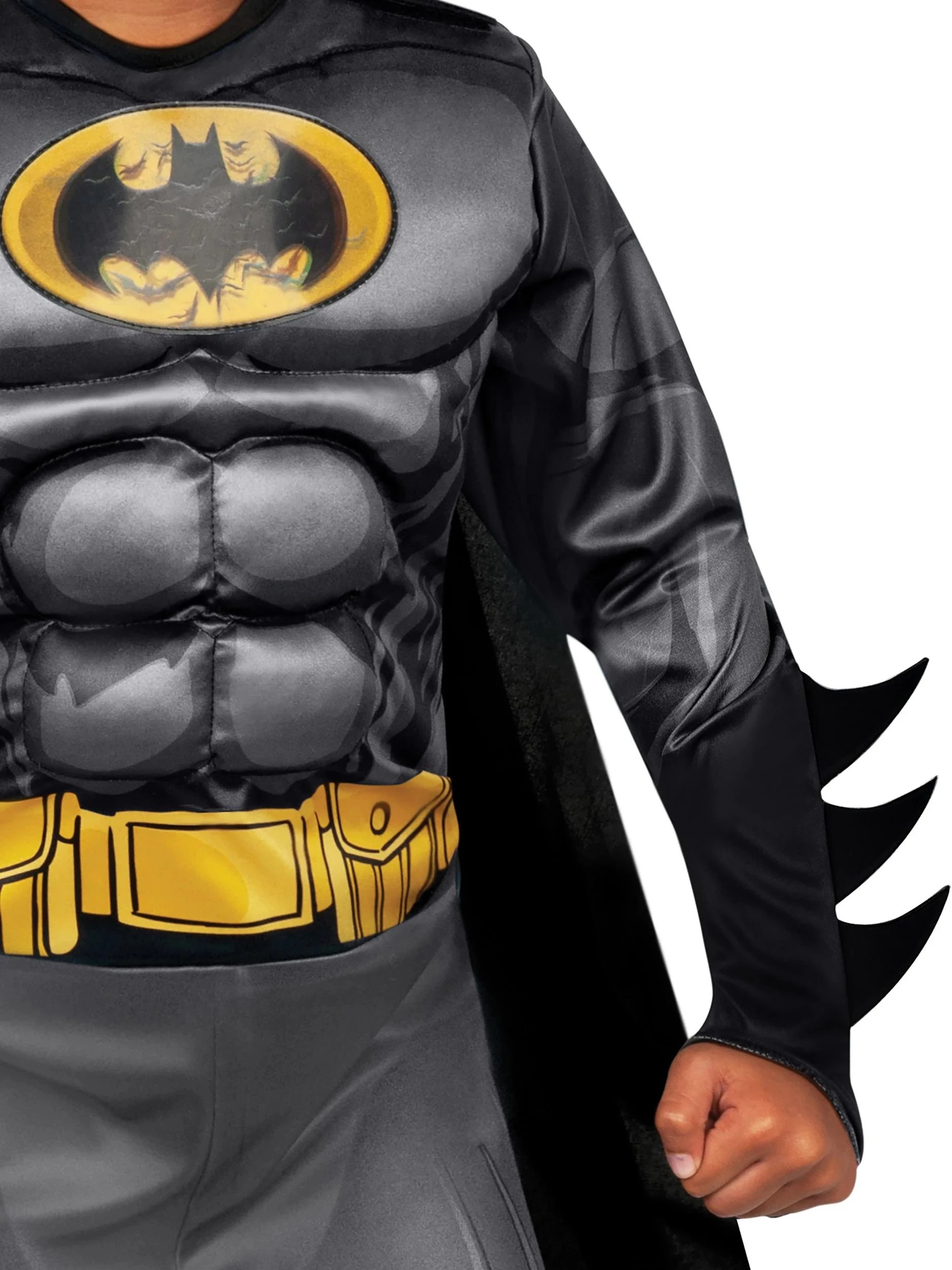 4 DC Comics Batman Deluxe Kids Costume - Assorted - Black, 4 of 5