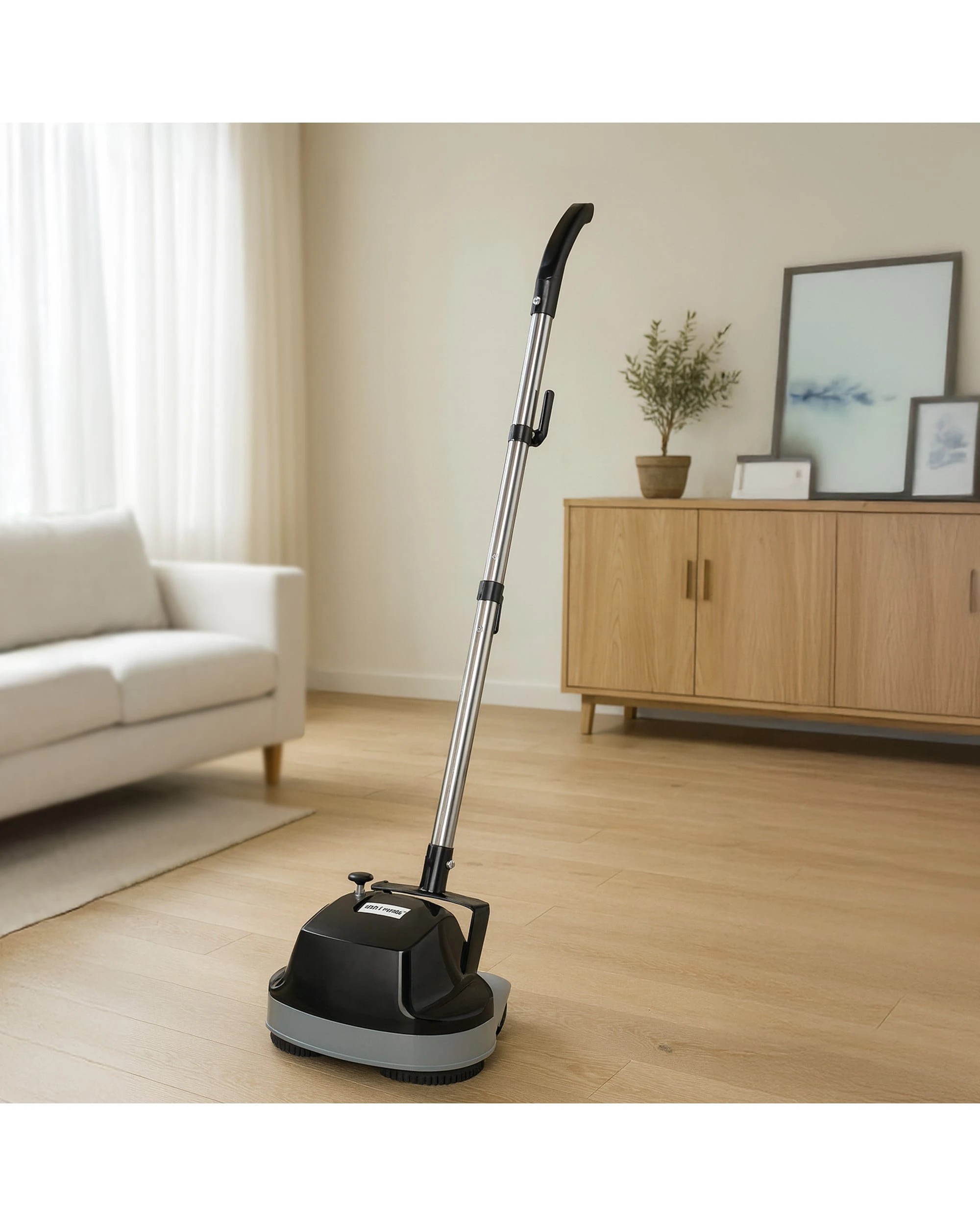 7 Kartrite GEN2 5 in 1 Electric Floor Polisher 6M Power Cable Timber Hard Waxer Buffer Cleaner 240V - Black, 7 of 10