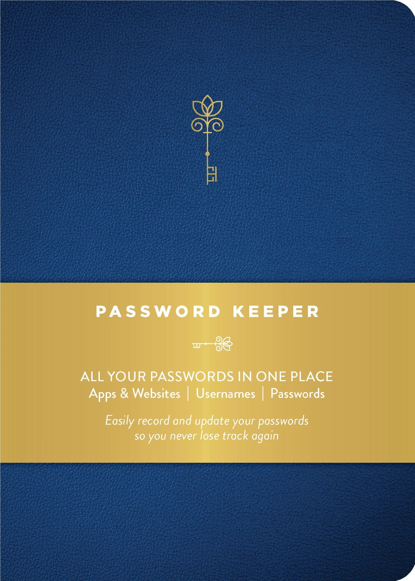 1 Password Keeper Journal - Book, 1 of 2