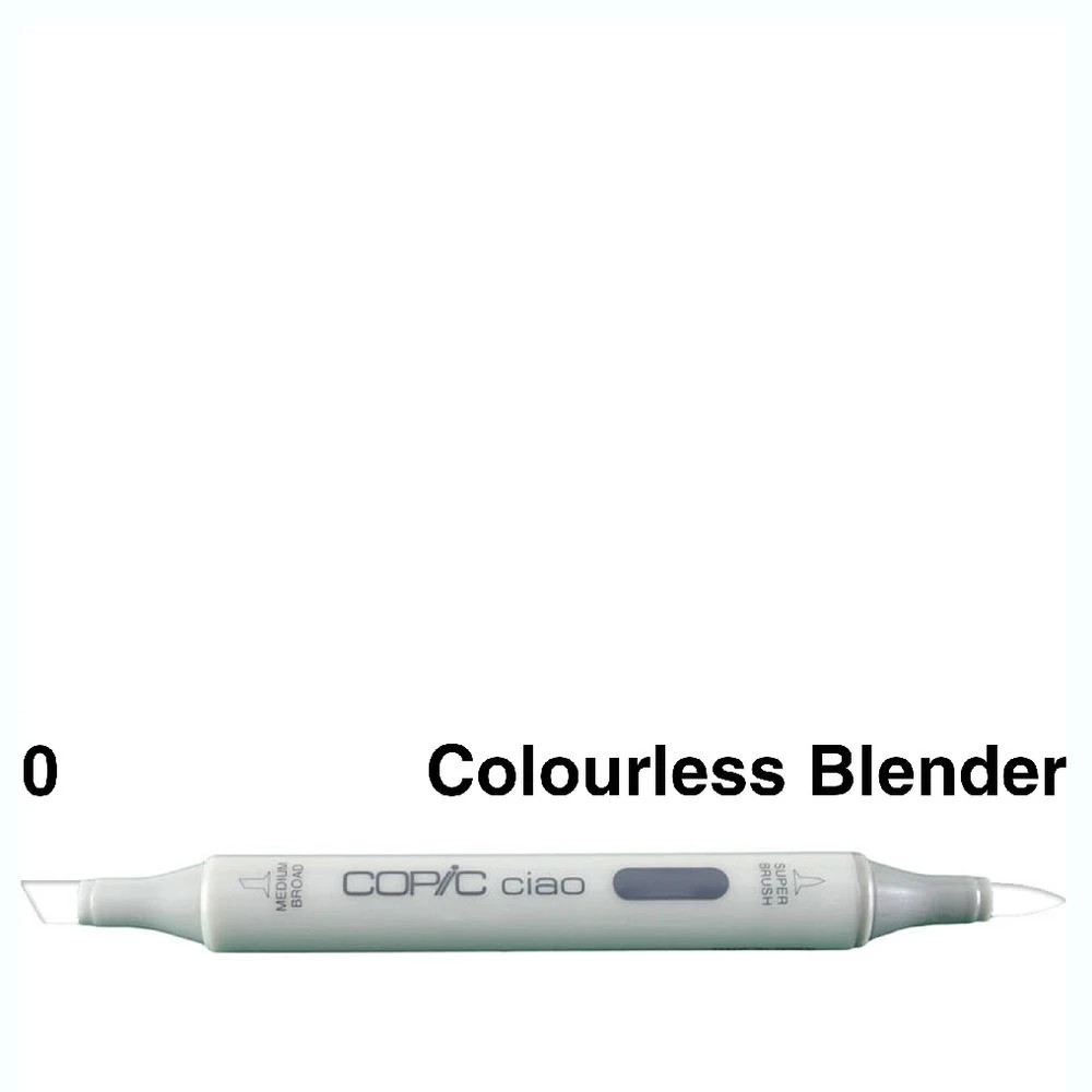 3 Copic Ciao Dual Nib Marker 0 Colourless Blender, 3 of 3