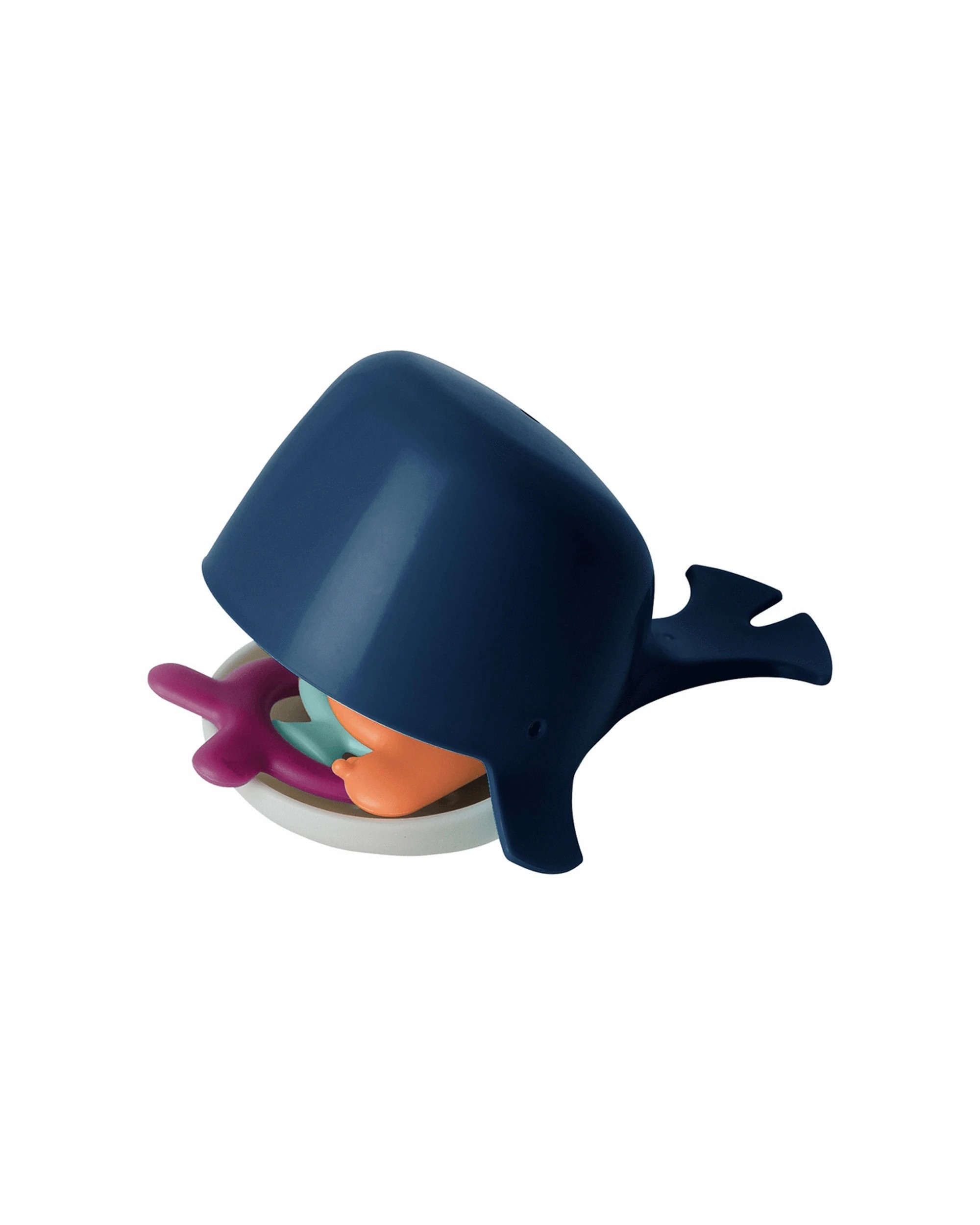 1 Boon 4pc Chomp Hungry Whale Bath Toy Kids - Blue, 1 of 3