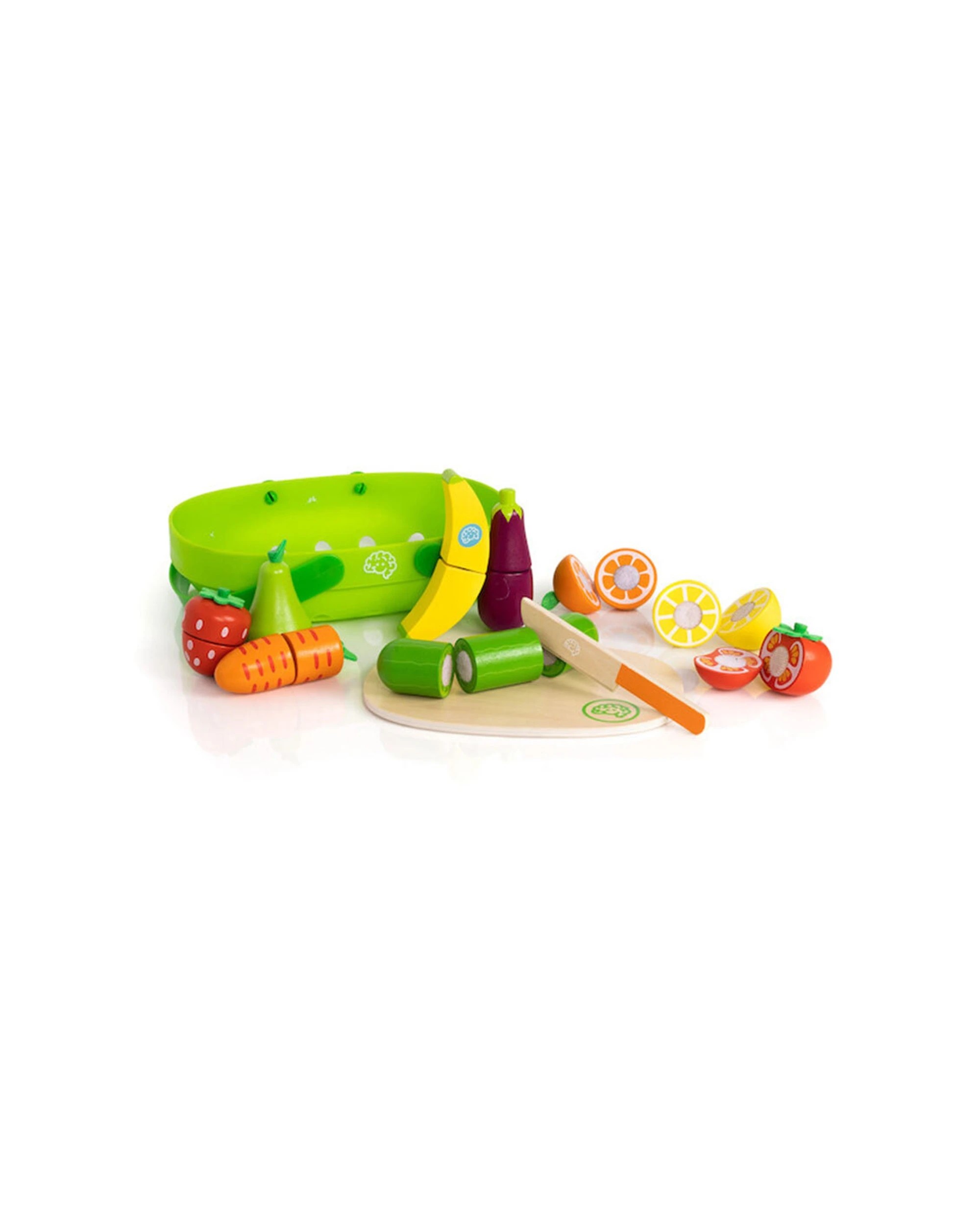 1 Pretendables Fruit and Veggie Set Kids Childrens Pretend Play Toy - Multi, 1 of 3
