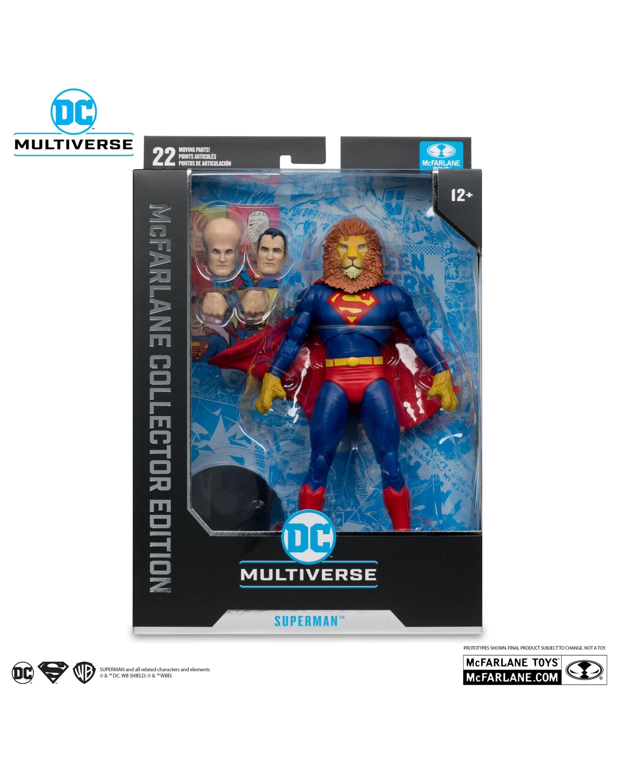 8 DC Multiverse Collector Edition #39 Superman Strange Lives of Superman 7 inch Action Figure, 8 of 10