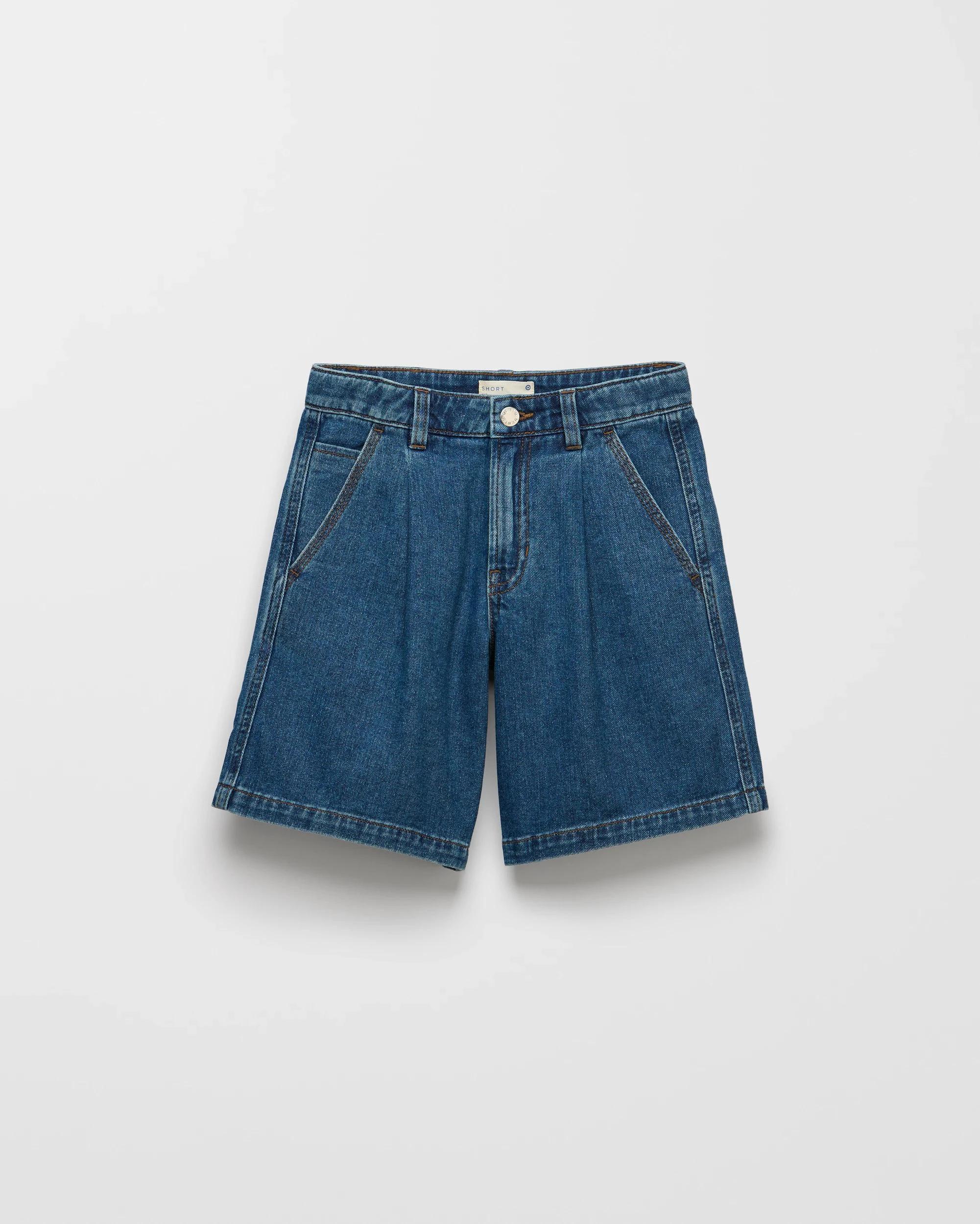 5 Target Denim Jorts MID WASH, 5 of 6