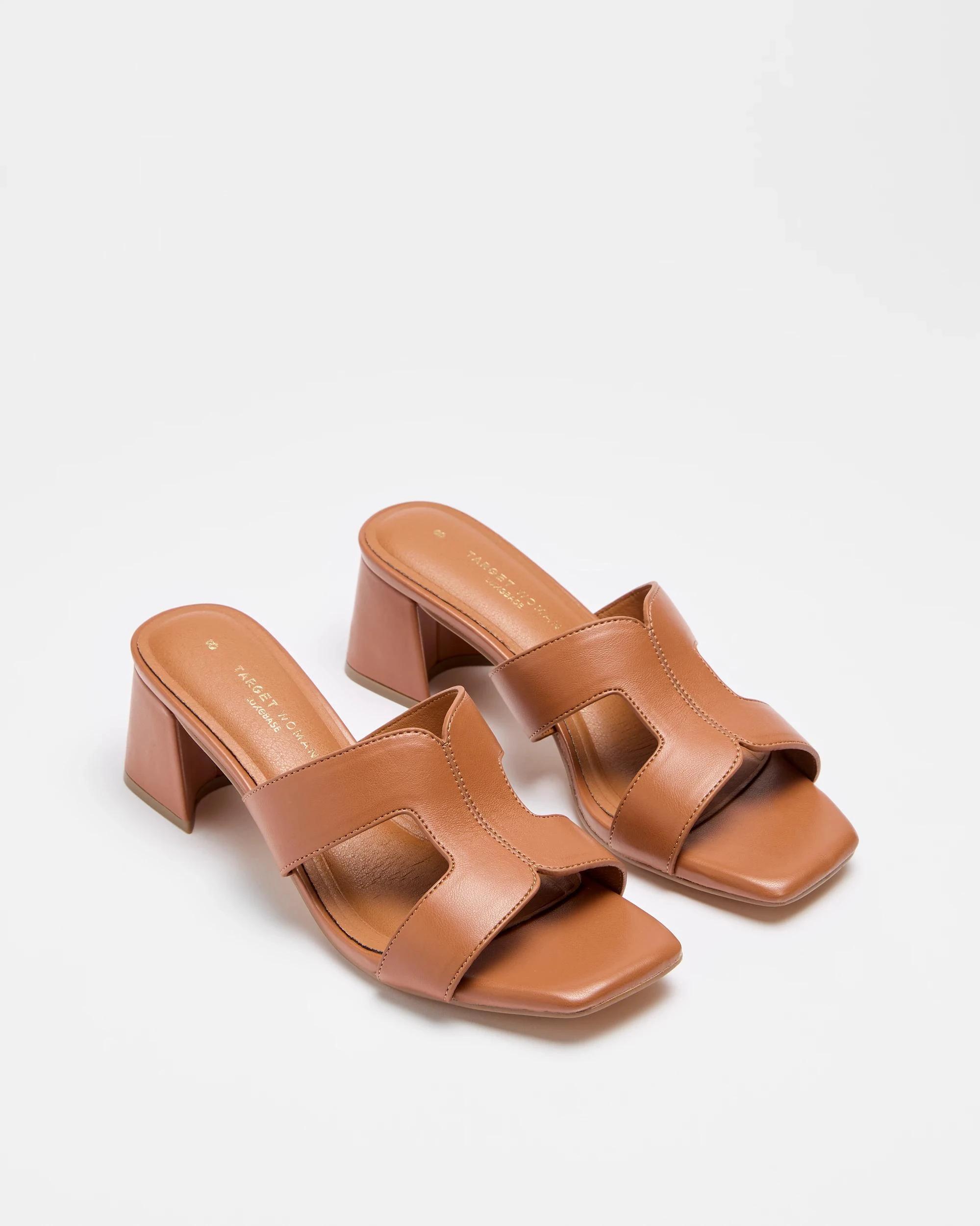 3 Target Woman Womens Mid Block Heel - Hanna TAN, 3 of 3