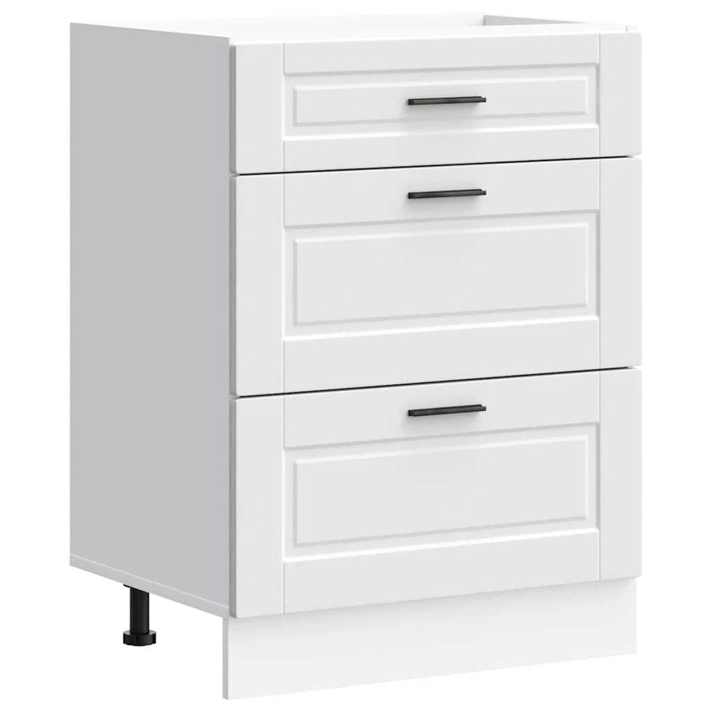 2 Vidaxl Sink Base Cabinet - White, 2 of 10