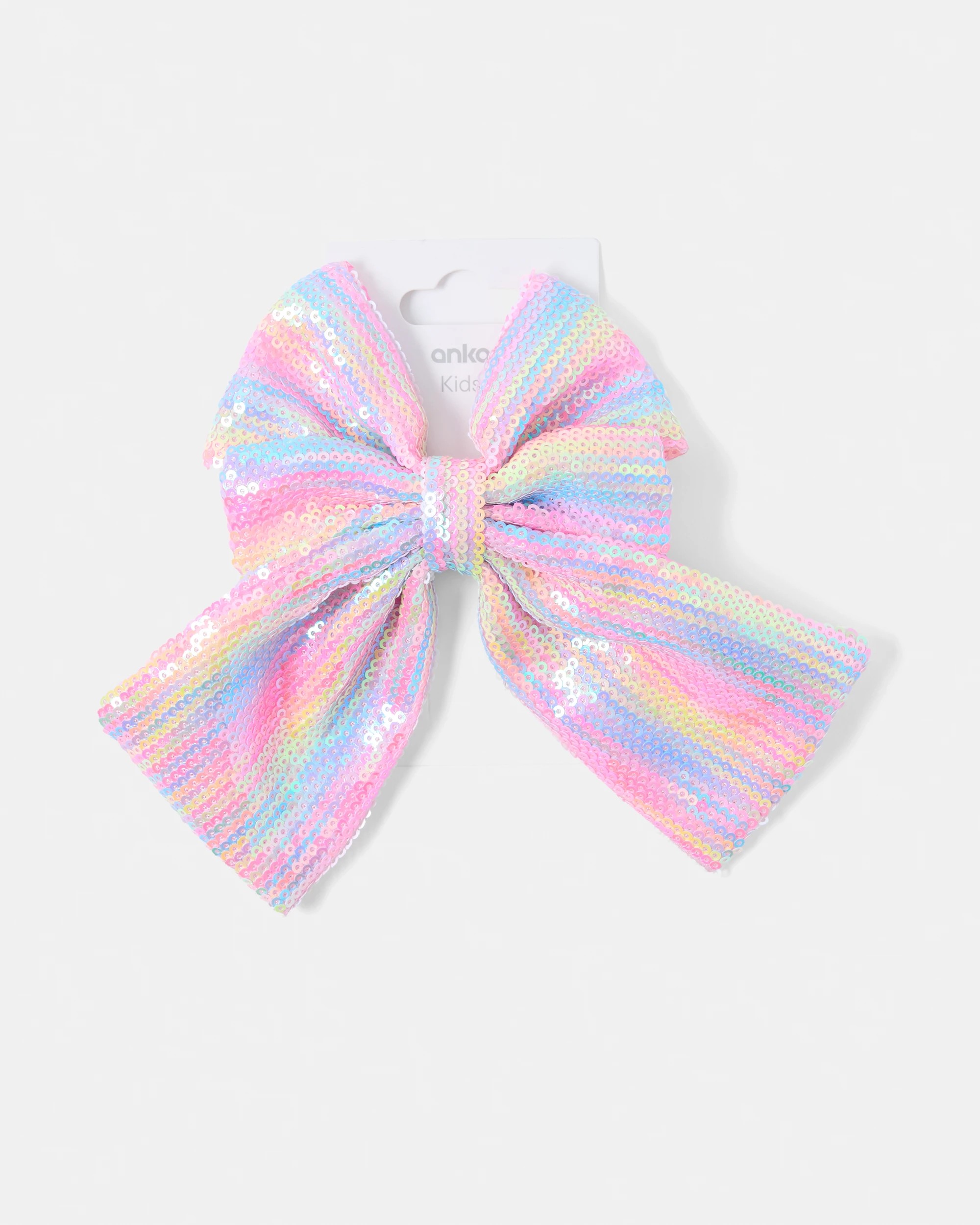 4 Large Sequin Bow Hair Clip, 4 of 4