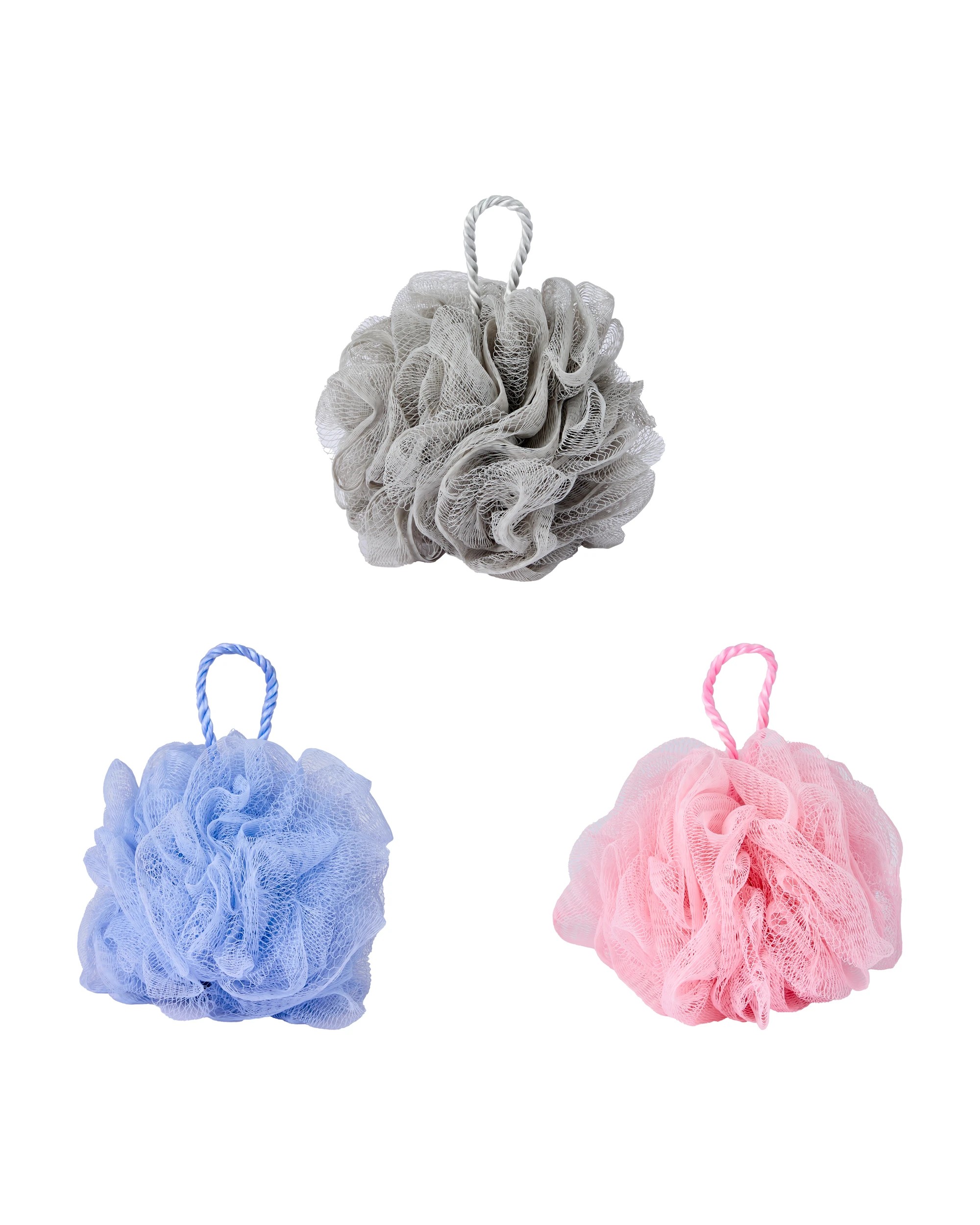 1 OXX Bodycare 3 Pack Bath Puff, 1 of 6