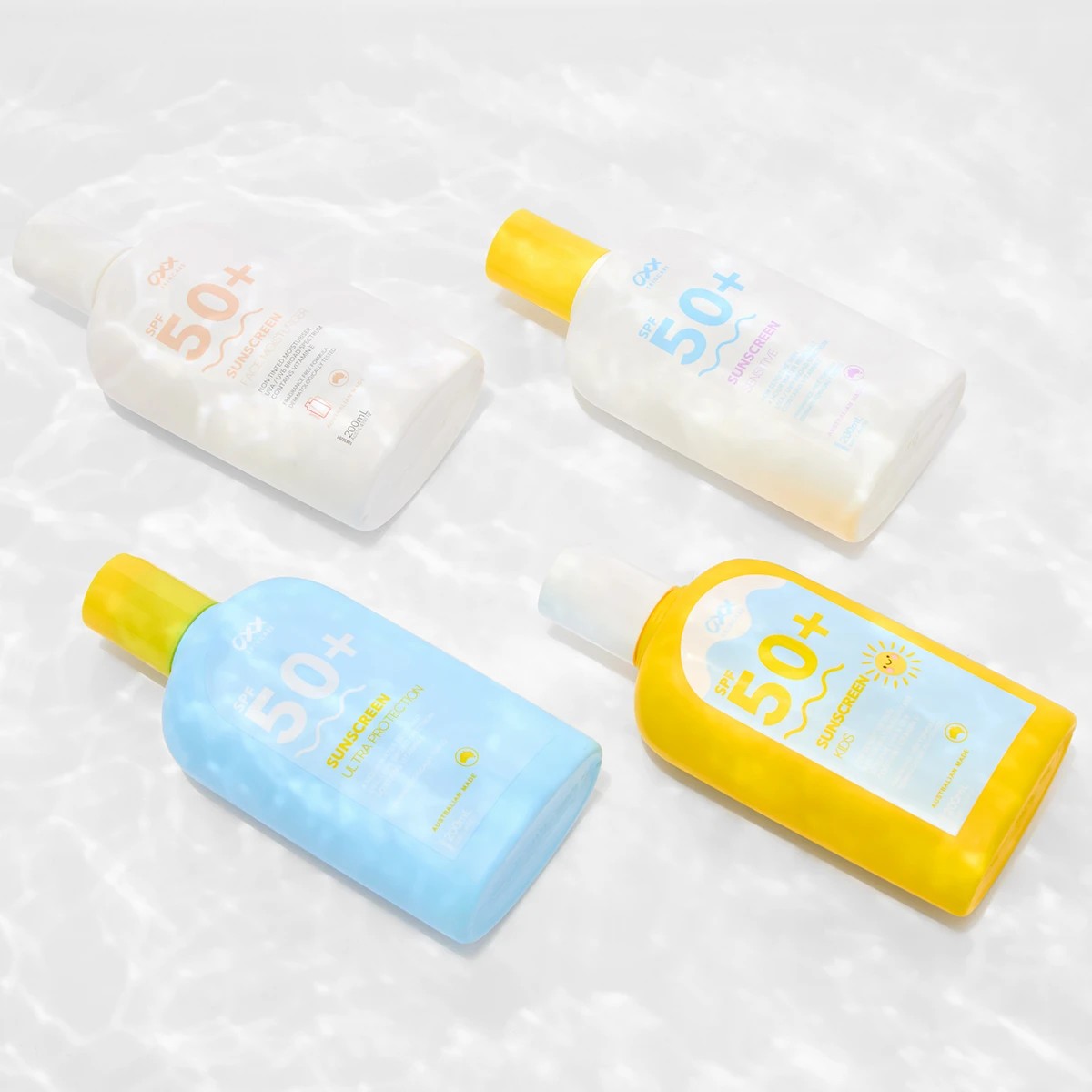 9 OXX Skincare SPF 50+ Face Moisturiser and Sunscreen 200ml - Vitamin E, 9 of 10